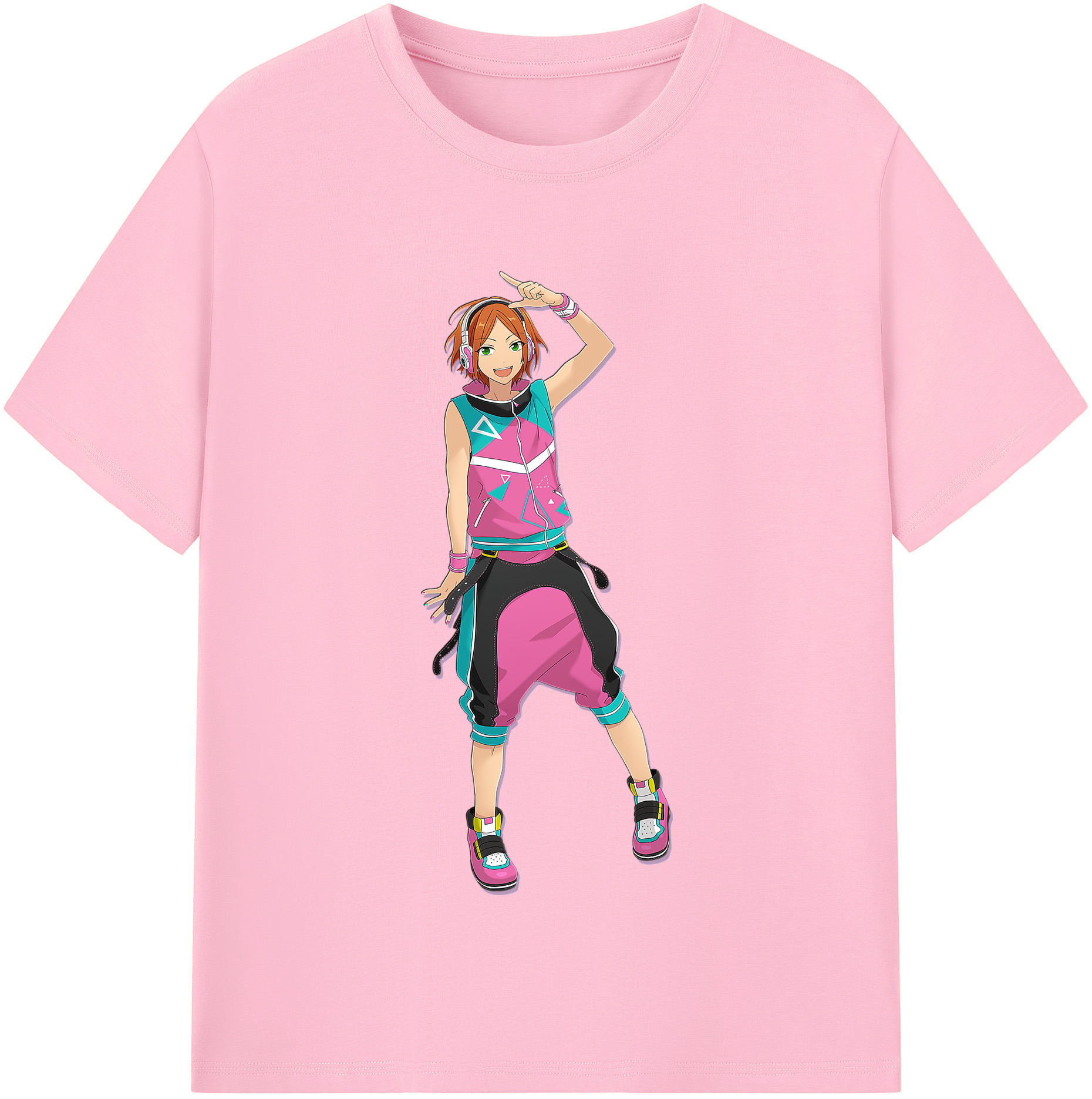 （画像用） あんさんぶるスターズ! Ensemble Stars 綿100％半袖Tシャツ（フロントプリント）
