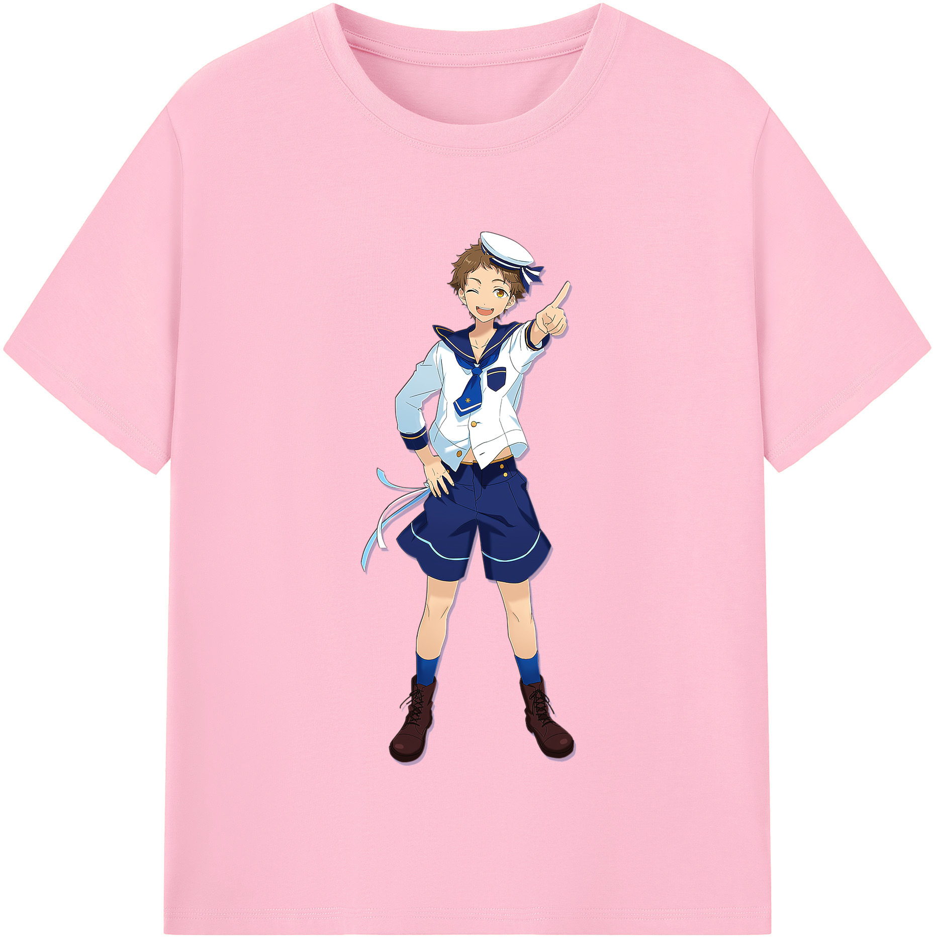 （画像用） あんさんぶるスターズ! Ensemble Stars 綿100％半袖Tシャツ（フロントプリント）