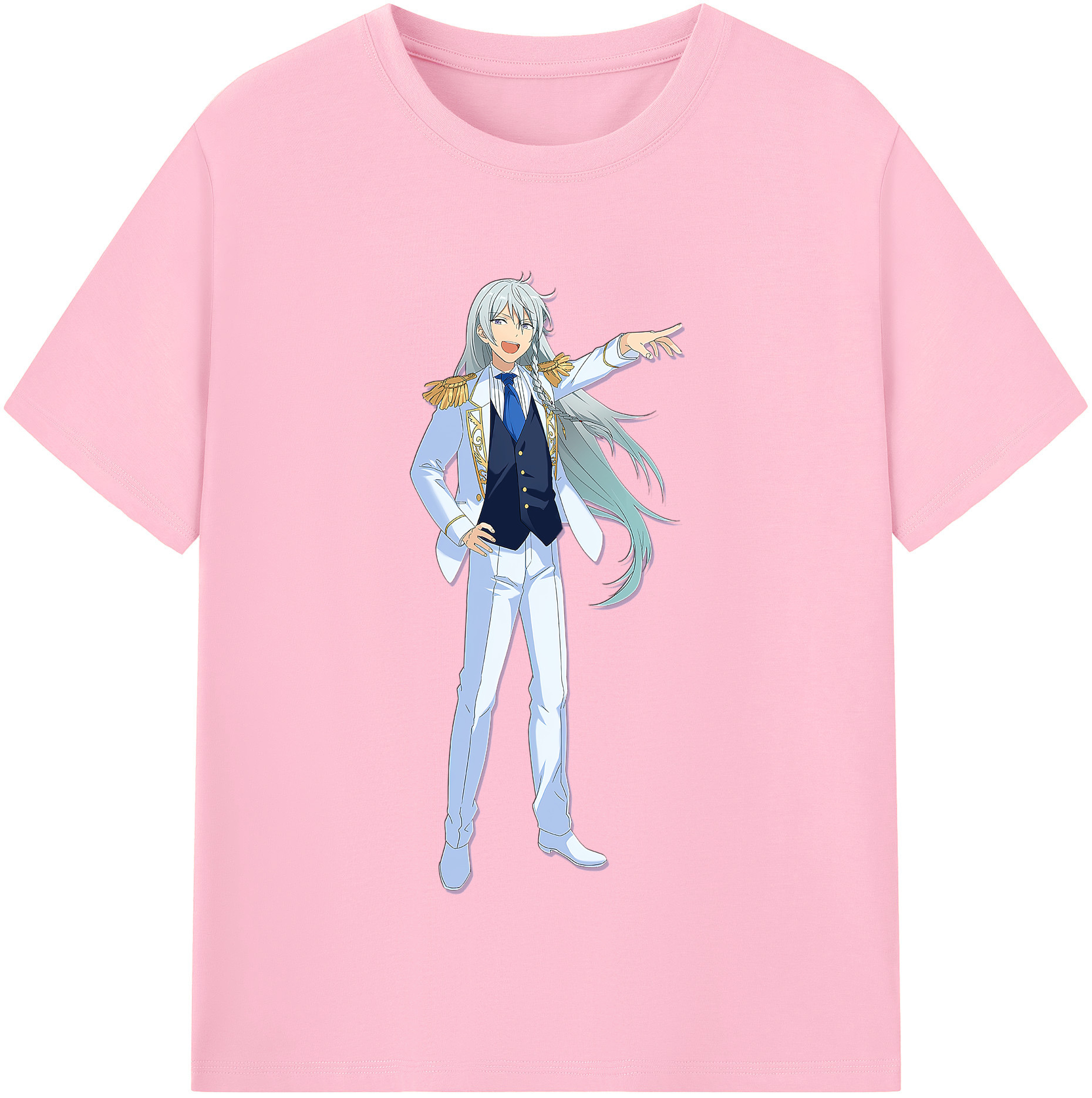 （画像用） あんさんぶるスターズ! Ensemble Stars 綿100％半袖Tシャツ（フロントプリント）
