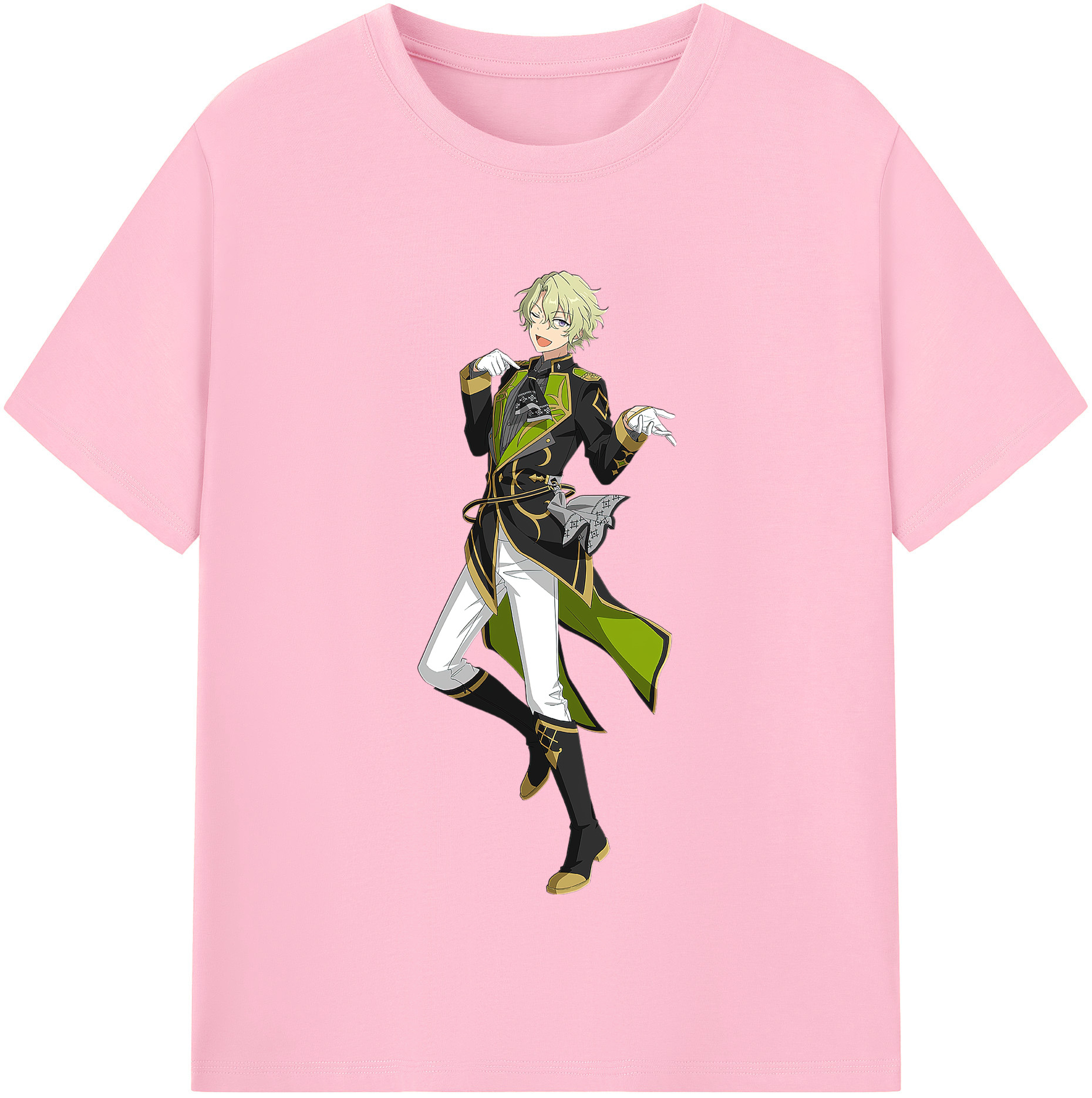 （画像用） あんさんぶるスターズ! Ensemble Stars 綿100％半袖Tシャツ（フロントプリント）