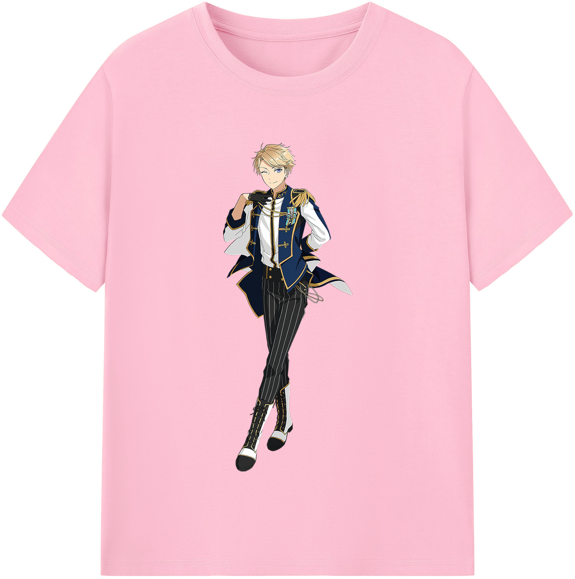 （画像用） あんさんぶるスターズ! Ensemble Stars 綿100％半袖Tシャツ（フロントプリント）