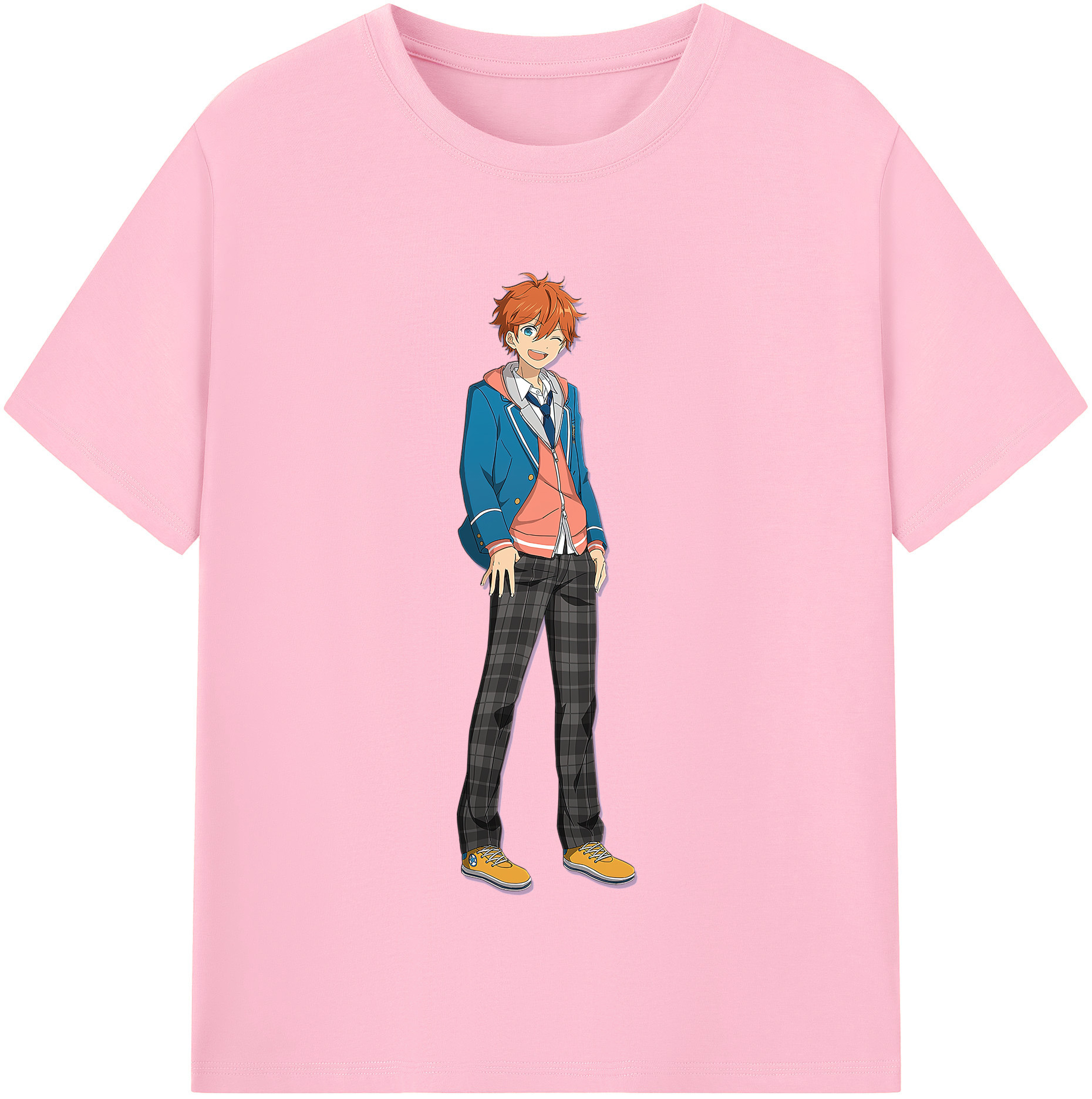 （画像用） あんさんぶるスターズ! Ensemble Stars 綿100％半袖Tシャツ（フロントプリント）