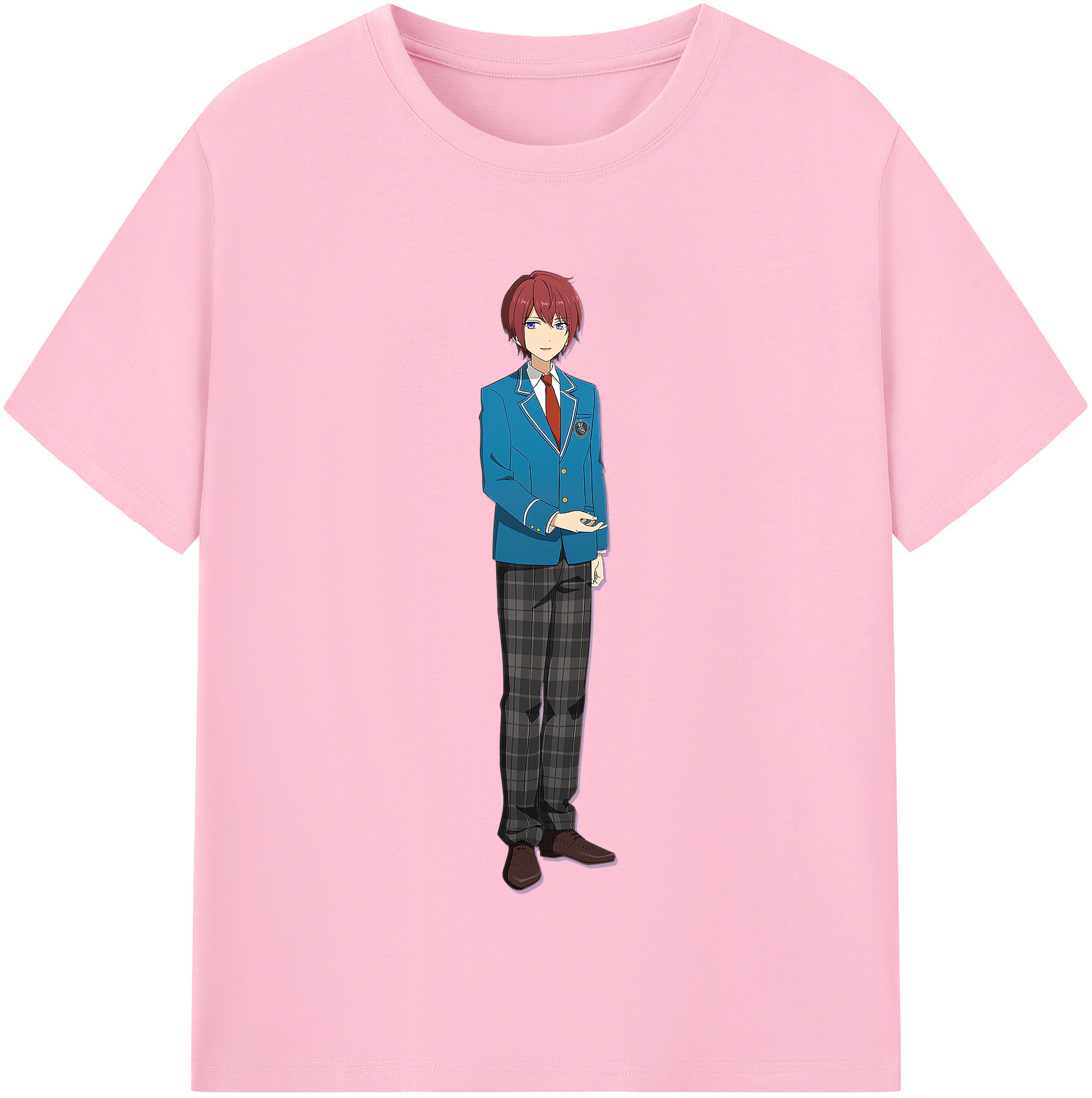 （画像用） あんさんぶるスターズ! Ensemble Stars 綿100％半袖Tシャツ（フロントプリント）