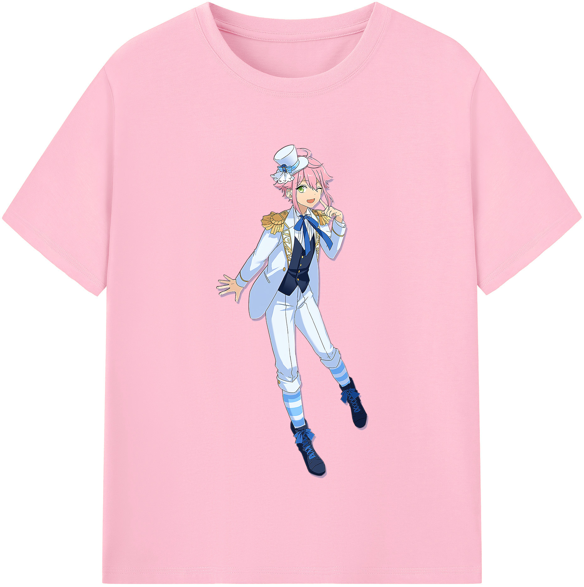 （画像用） あんさんぶるスターズ! Ensemble Stars 綿100％半袖Tシャツ（フロントプリント）