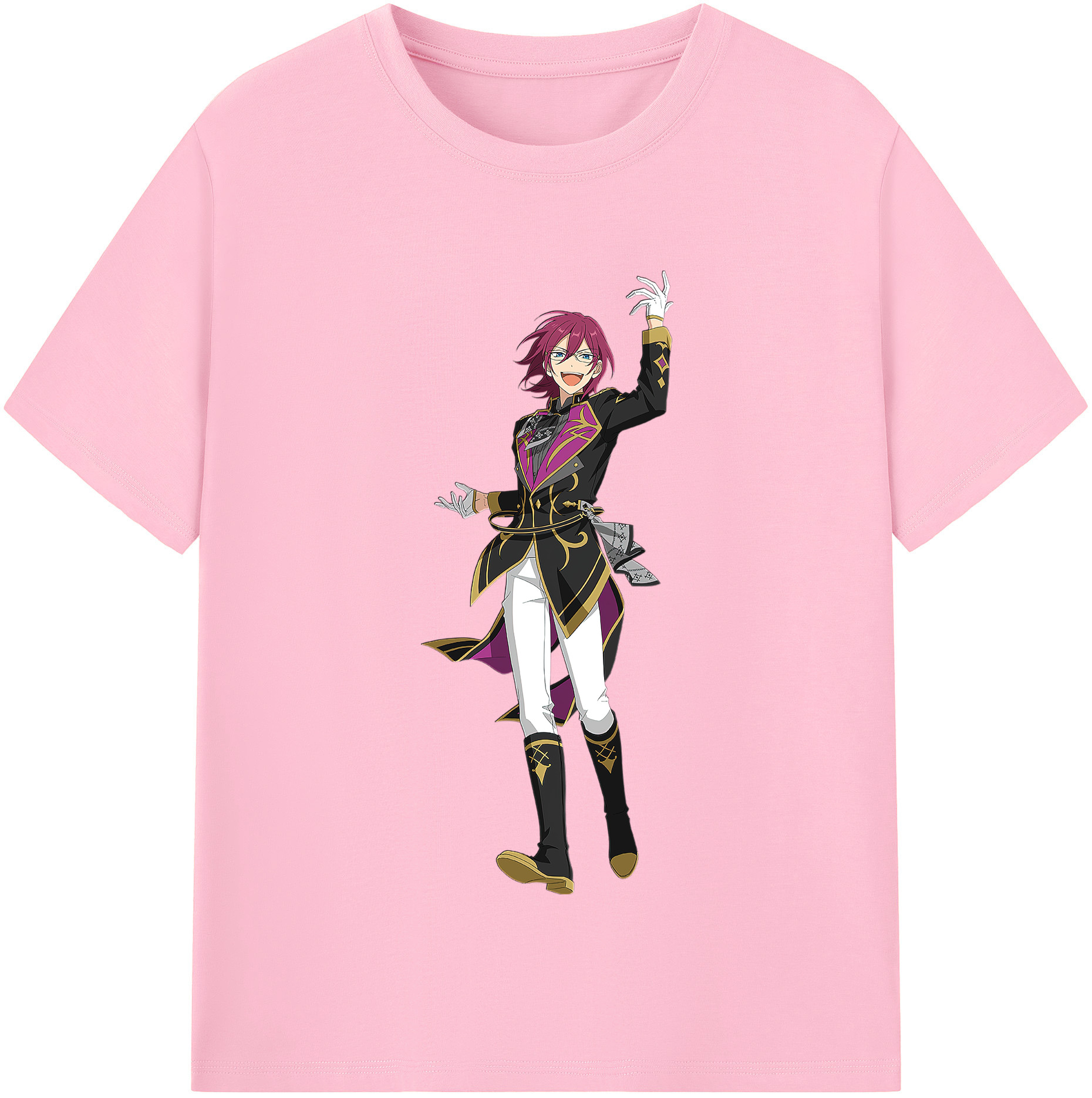（画像用） あんさんぶるスターズ! Ensemble Stars 綿100％半袖Tシャツ（フロントプリント）