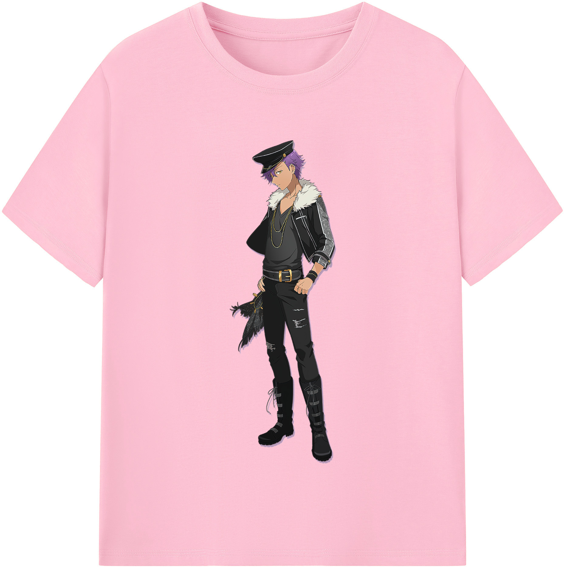 （画像用） あんさんぶるスターズ! Ensemble Stars 綿100％半袖Tシャツ（フロントプリント）