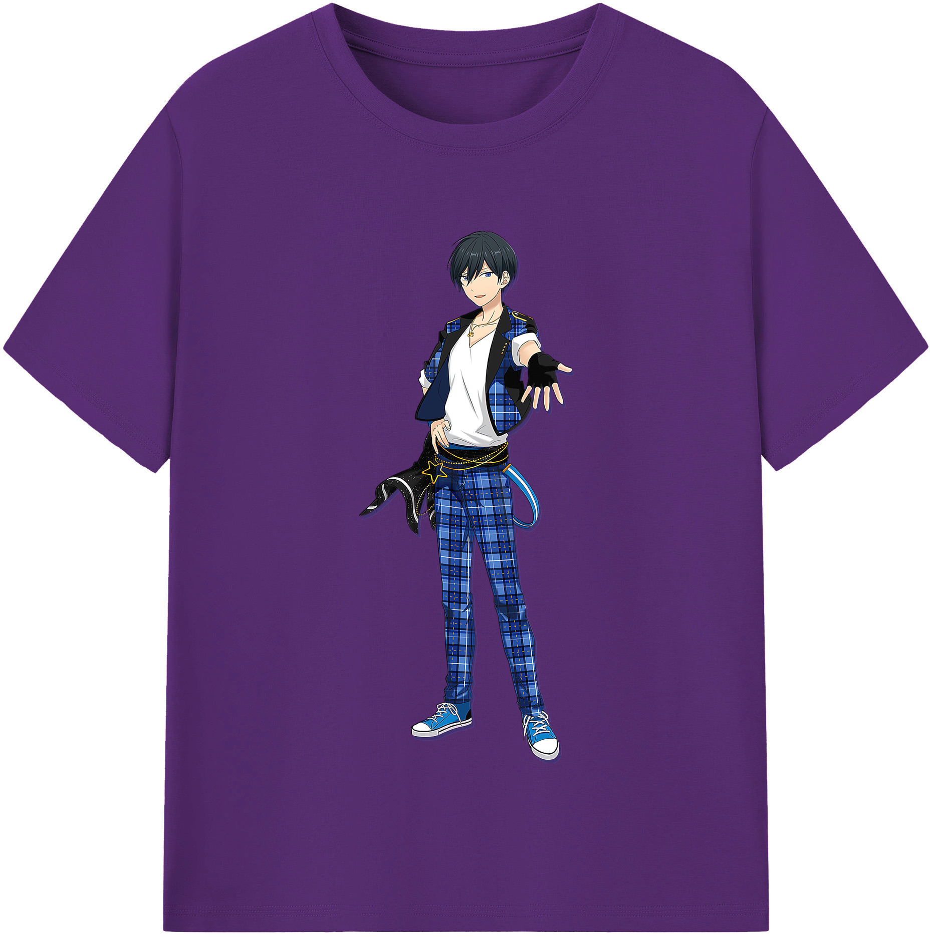 （画像用） あんさんぶるスターズ! Ensemble Stars 綿100％半袖Tシャツ（フロントプリント）