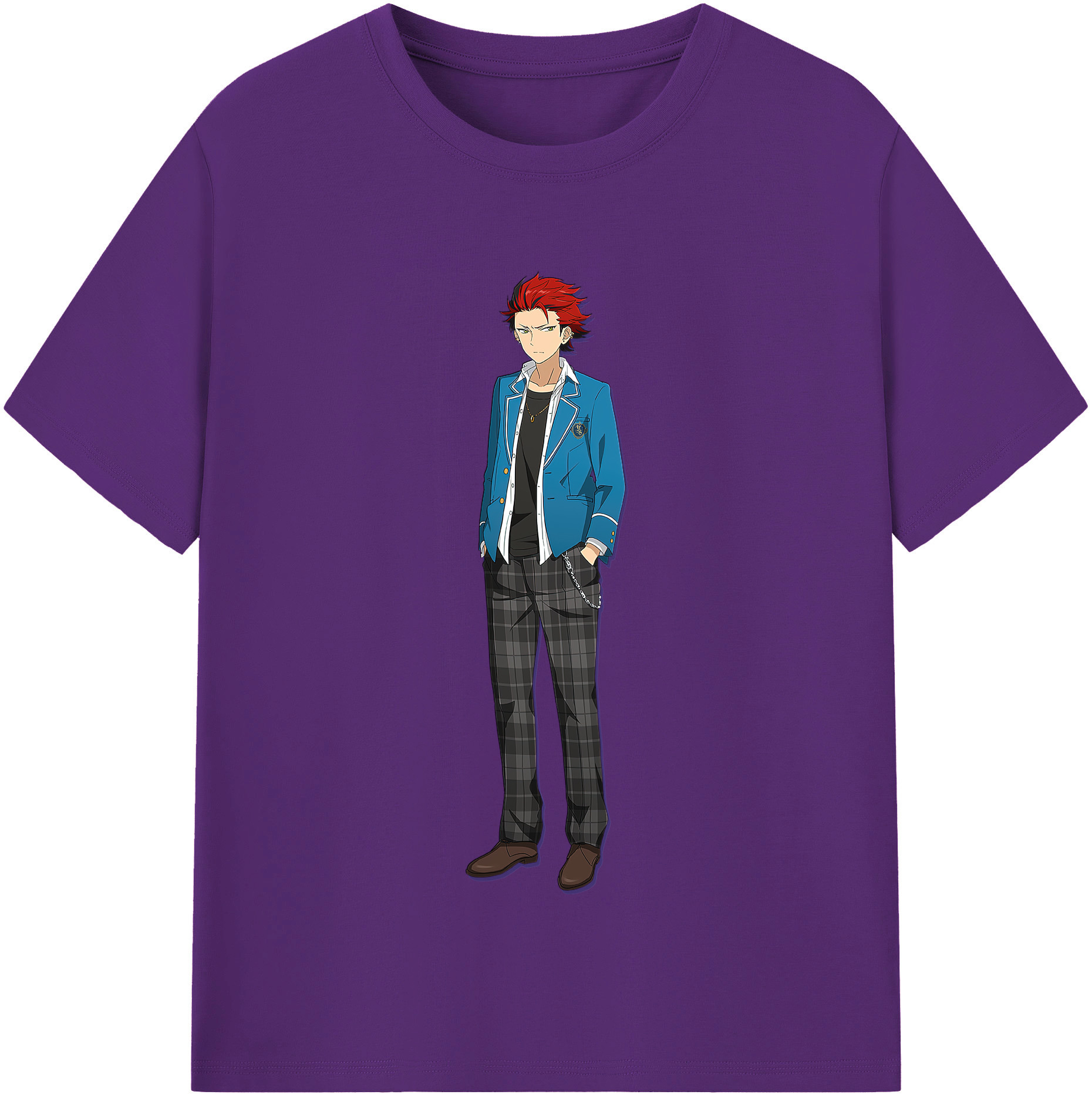 （画像用） あんさんぶるスターズ! Ensemble Stars 綿100％半袖Tシャツ（フロントプリント）