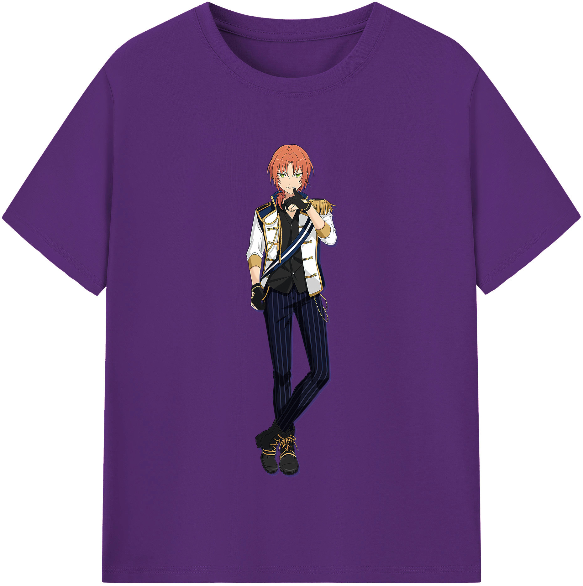 （画像用） あんさんぶるスターズ! Ensemble Stars 綿100％半袖Tシャツ（フロントプリント）