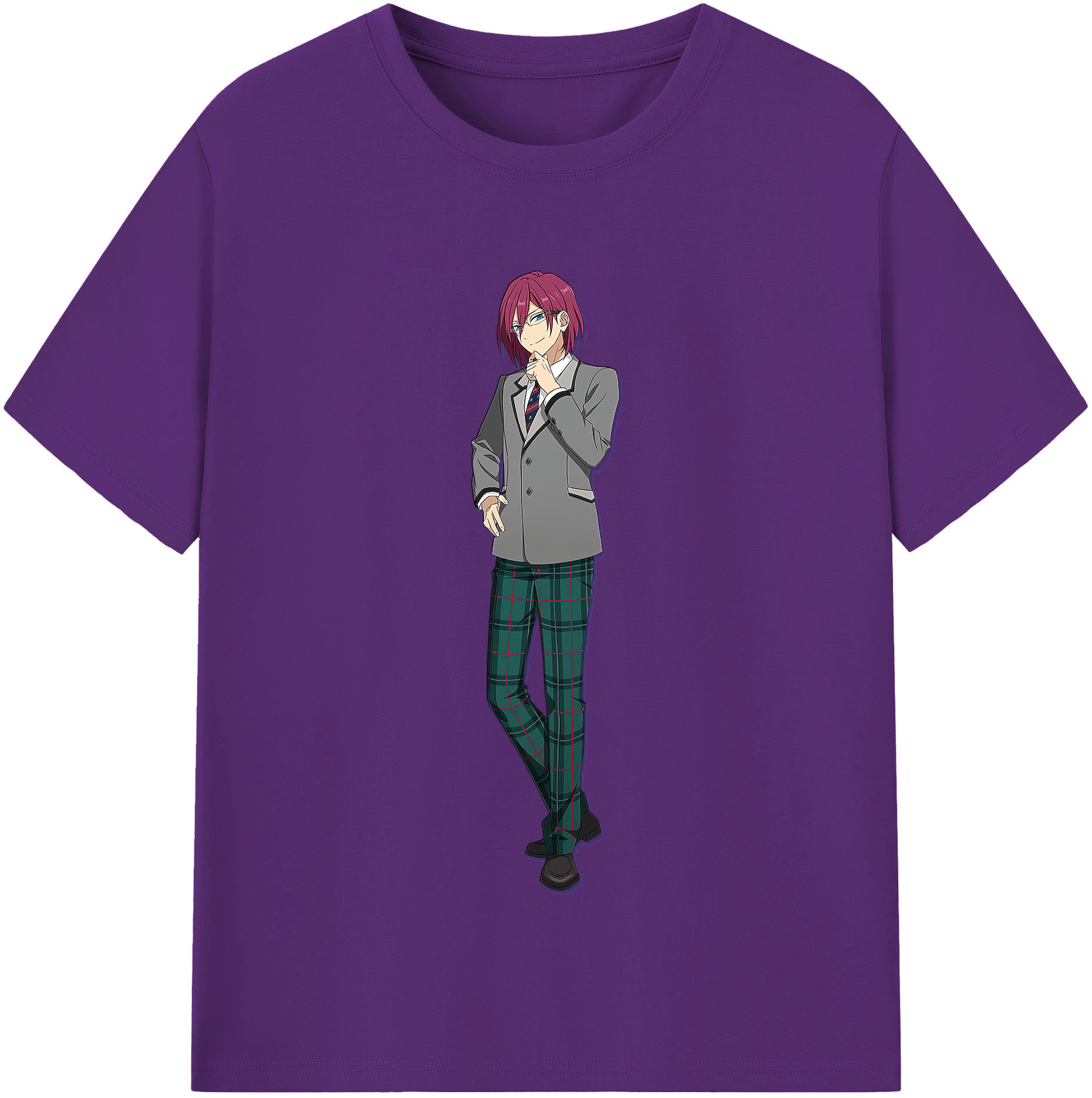 （画像用） あんさんぶるスターズ! Ensemble Stars 綿100％半袖Tシャツ（フロントプリント）