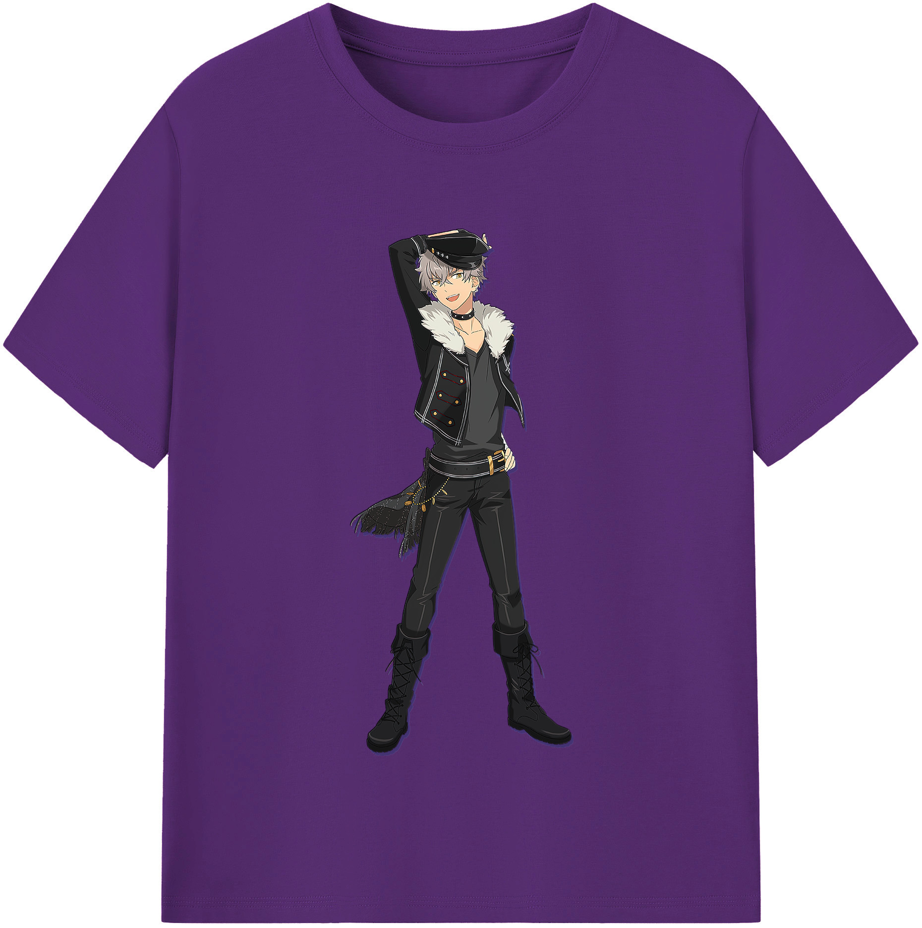 （画像用） あんさんぶるスターズ! Ensemble Stars 綿100％半袖Tシャツ（フロントプリント）