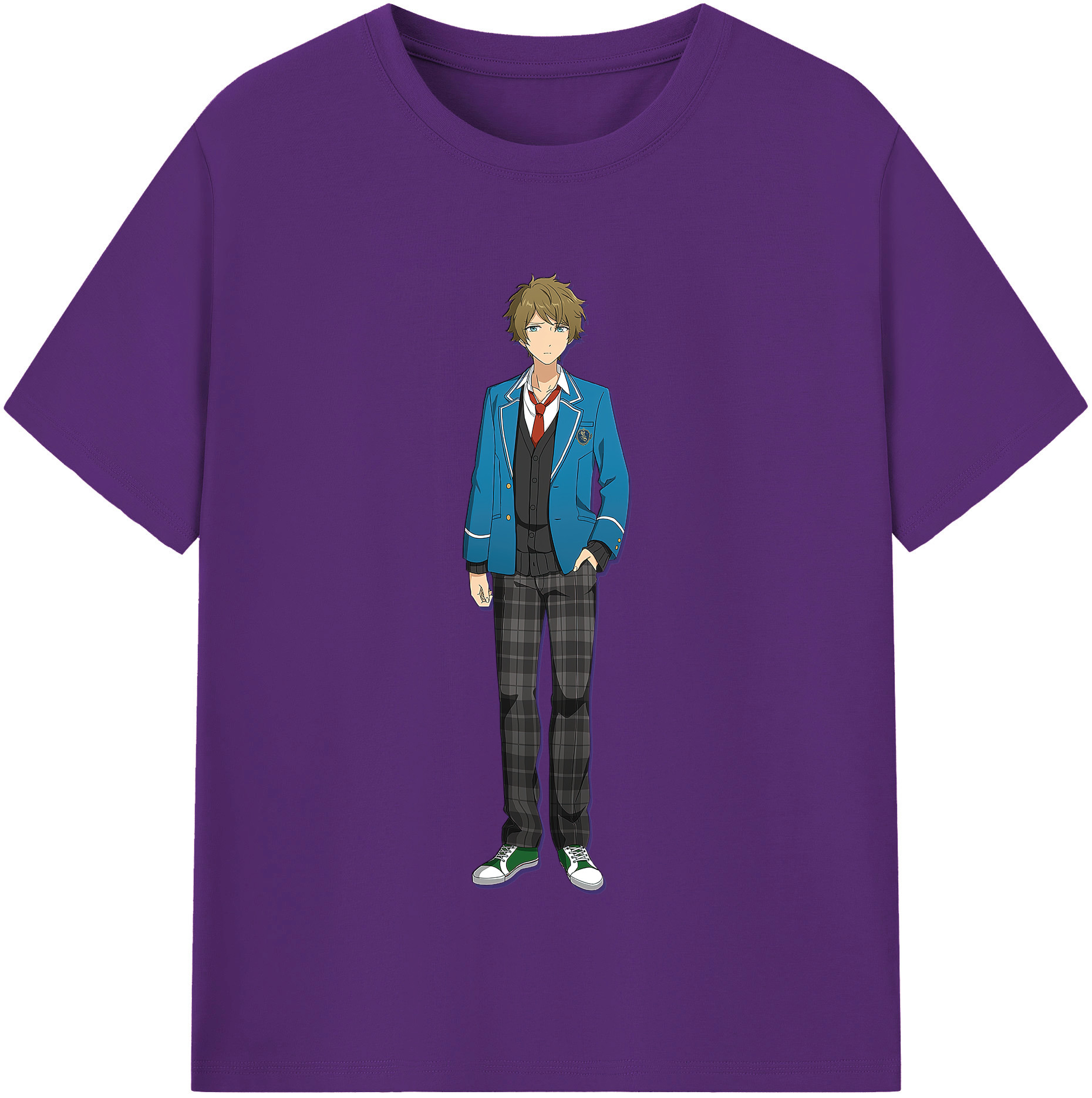 （画像用） あんさんぶるスターズ! Ensemble Stars 綿100％半袖Tシャツ（フロントプリント）