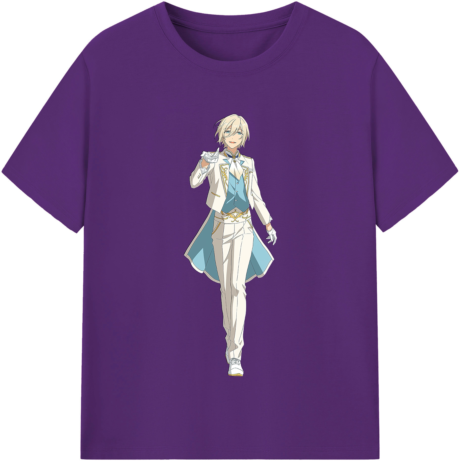 （画像用） あんさんぶるスターズ! Ensemble Stars 綿100％半袖Tシャツ（フロントプリント）
