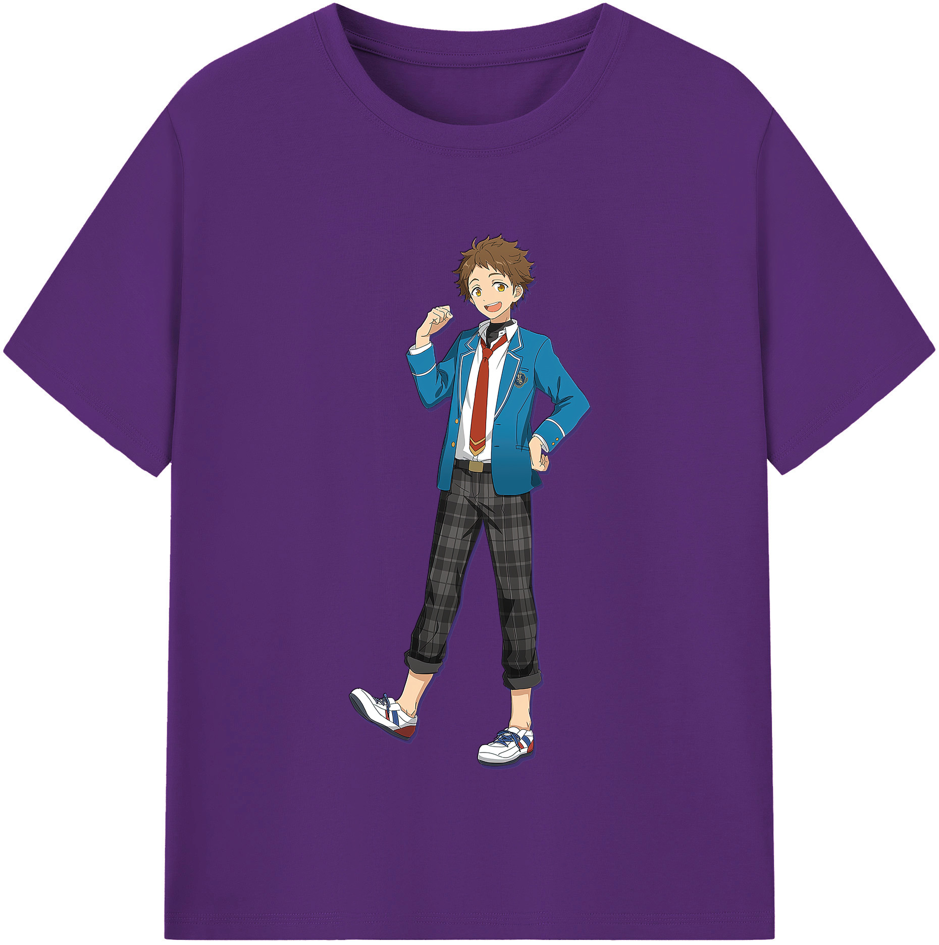 （画像用） あんさんぶるスターズ! Ensemble Stars 綿100％半袖Tシャツ（フロントプリント）
