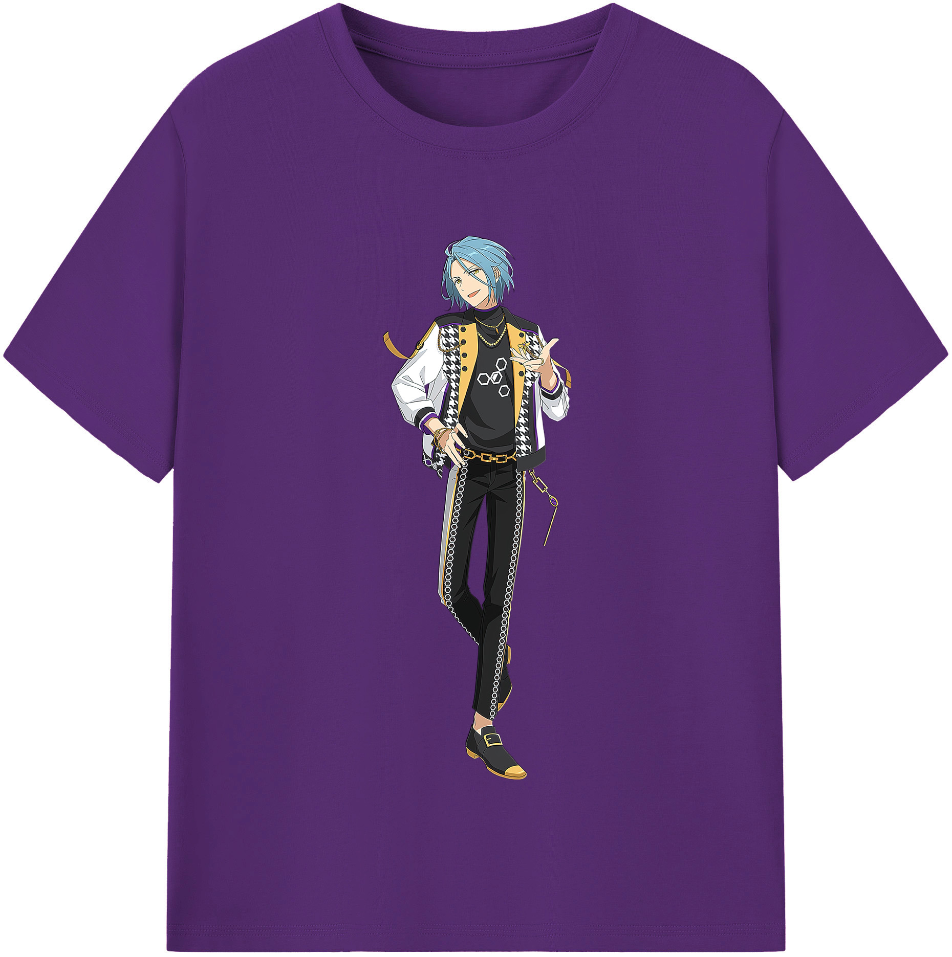（画像用） あんさんぶるスターズ! Ensemble Stars 綿100％半袖Tシャツ（フロントプリント）