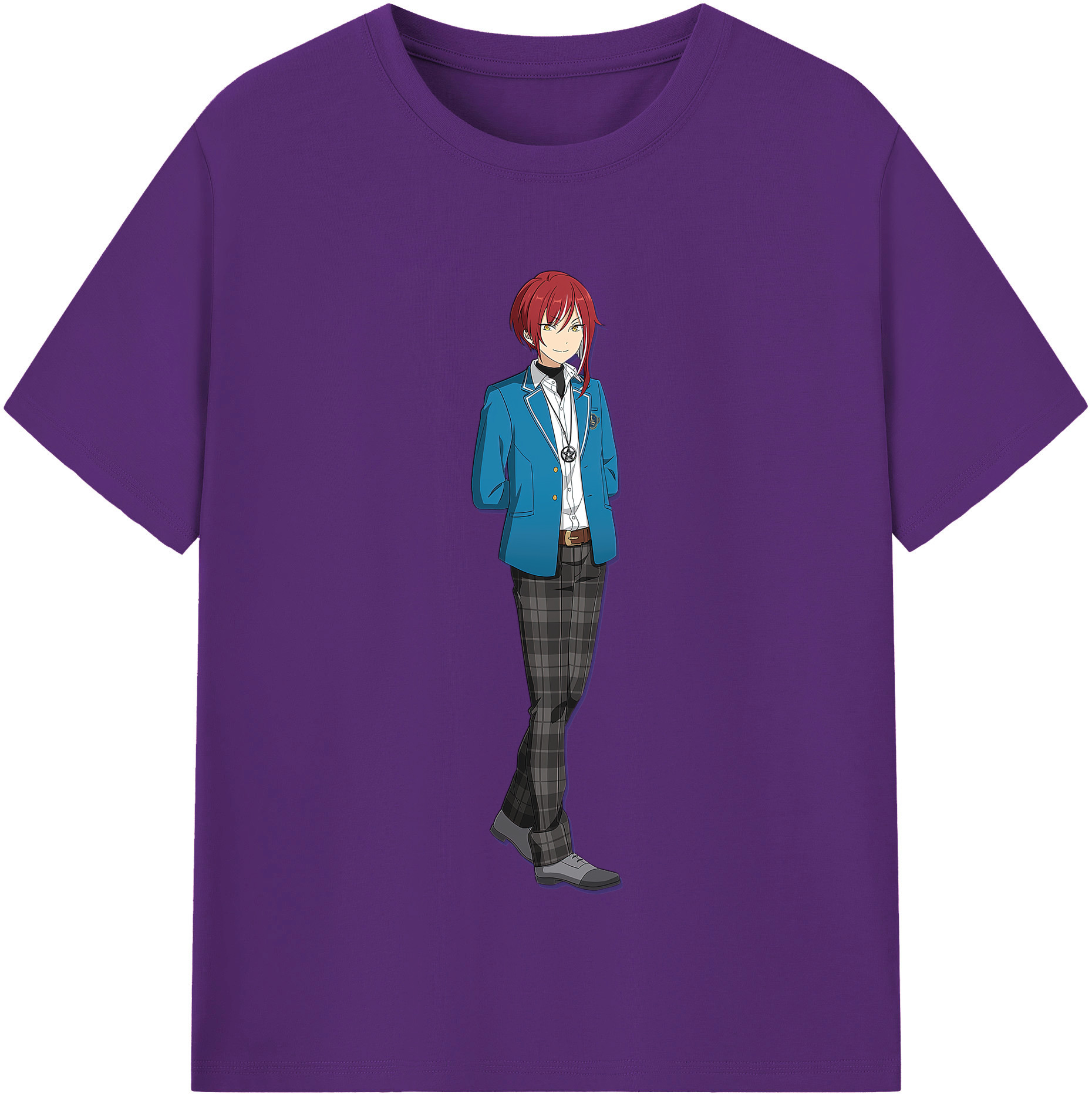 （画像用） あんさんぶるスターズ! Ensemble Stars 綿100％半袖Tシャツ（フロントプリント）