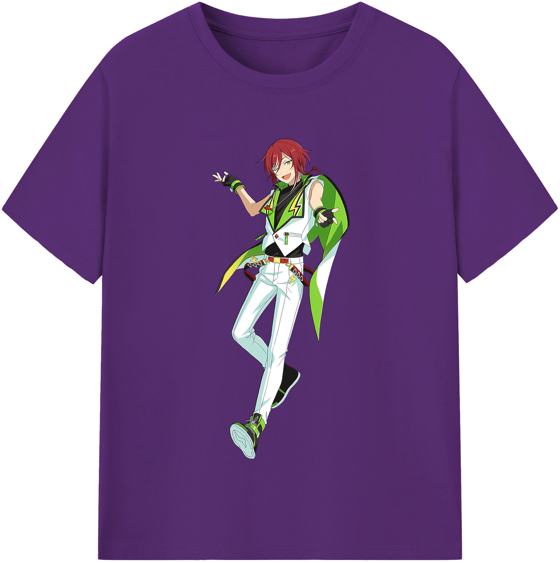 （画像用） あんさんぶるスターズ! Ensemble Stars 綿100％半袖Tシャツ（フロントプリント）