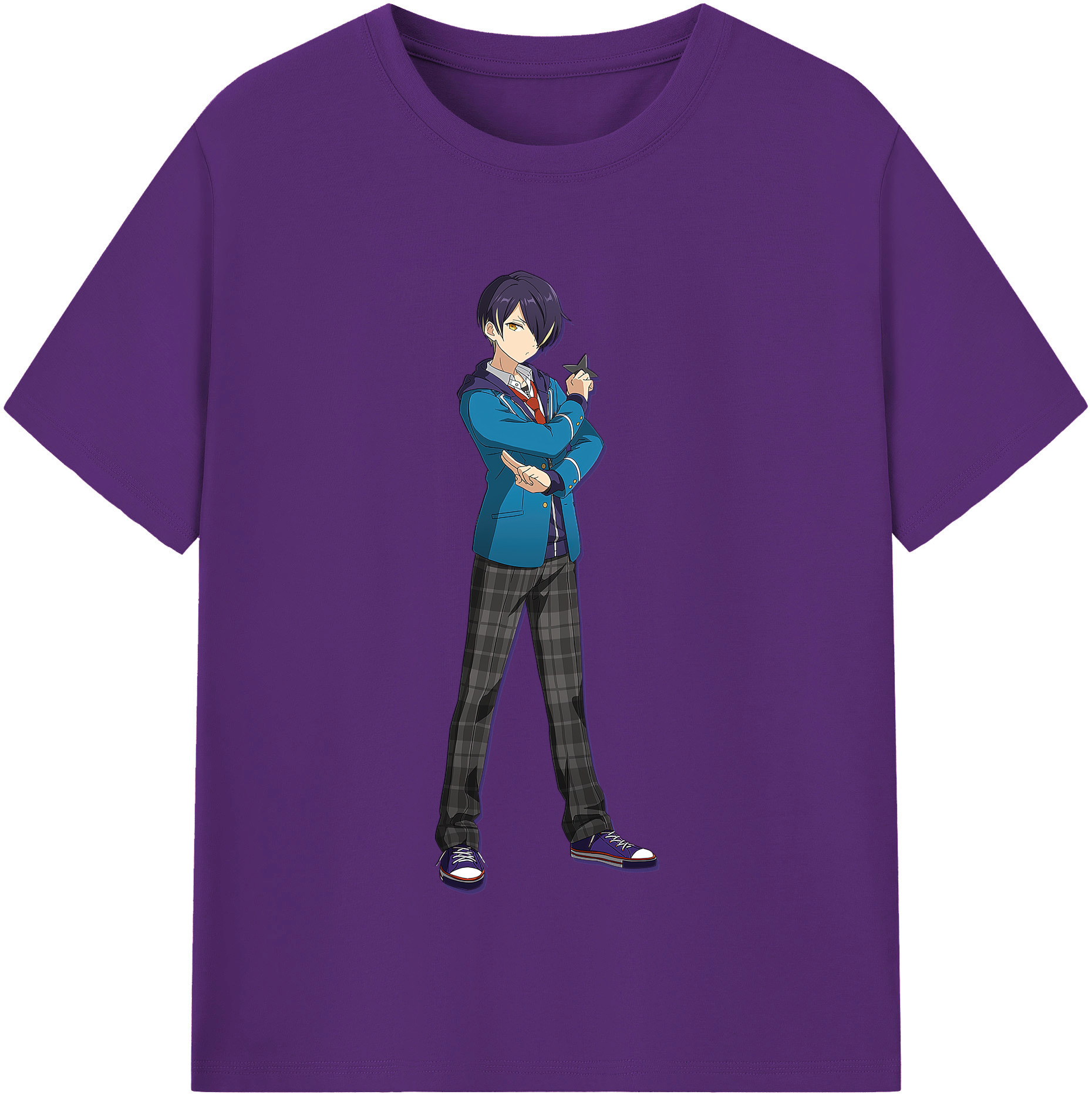 （画像用） あんさんぶるスターズ! Ensemble Stars 綿100％半袖Tシャツ（フロントプリント）