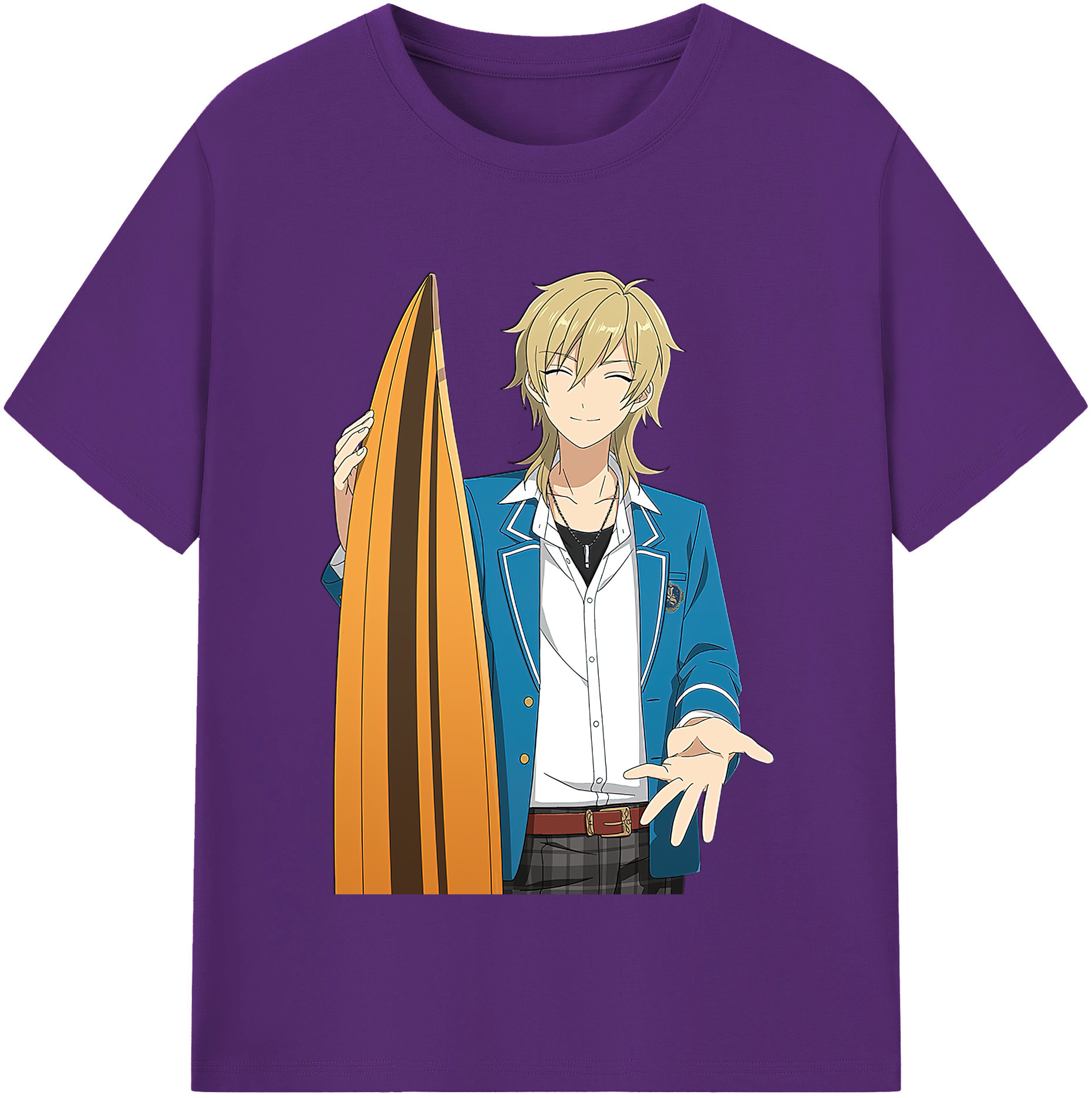 （画像用） あんさんぶるスターズ! Ensemble Stars 綿100％半袖Tシャツ（フロントプリント）