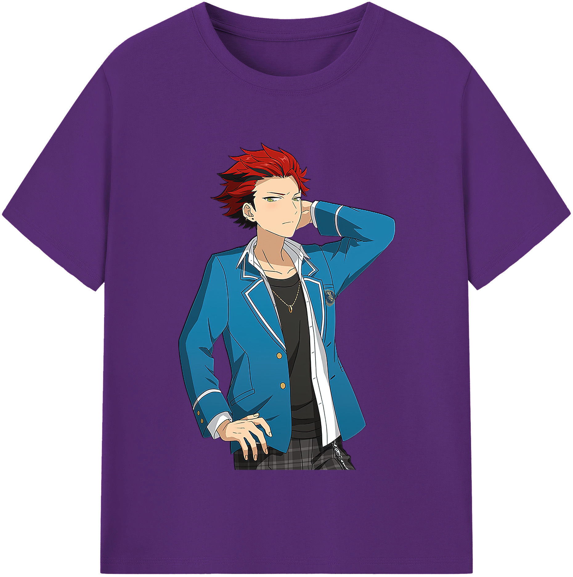 （画像用） あんさんぶるスターズ! Ensemble Stars 綿100％半袖Tシャツ（フロントプリント）