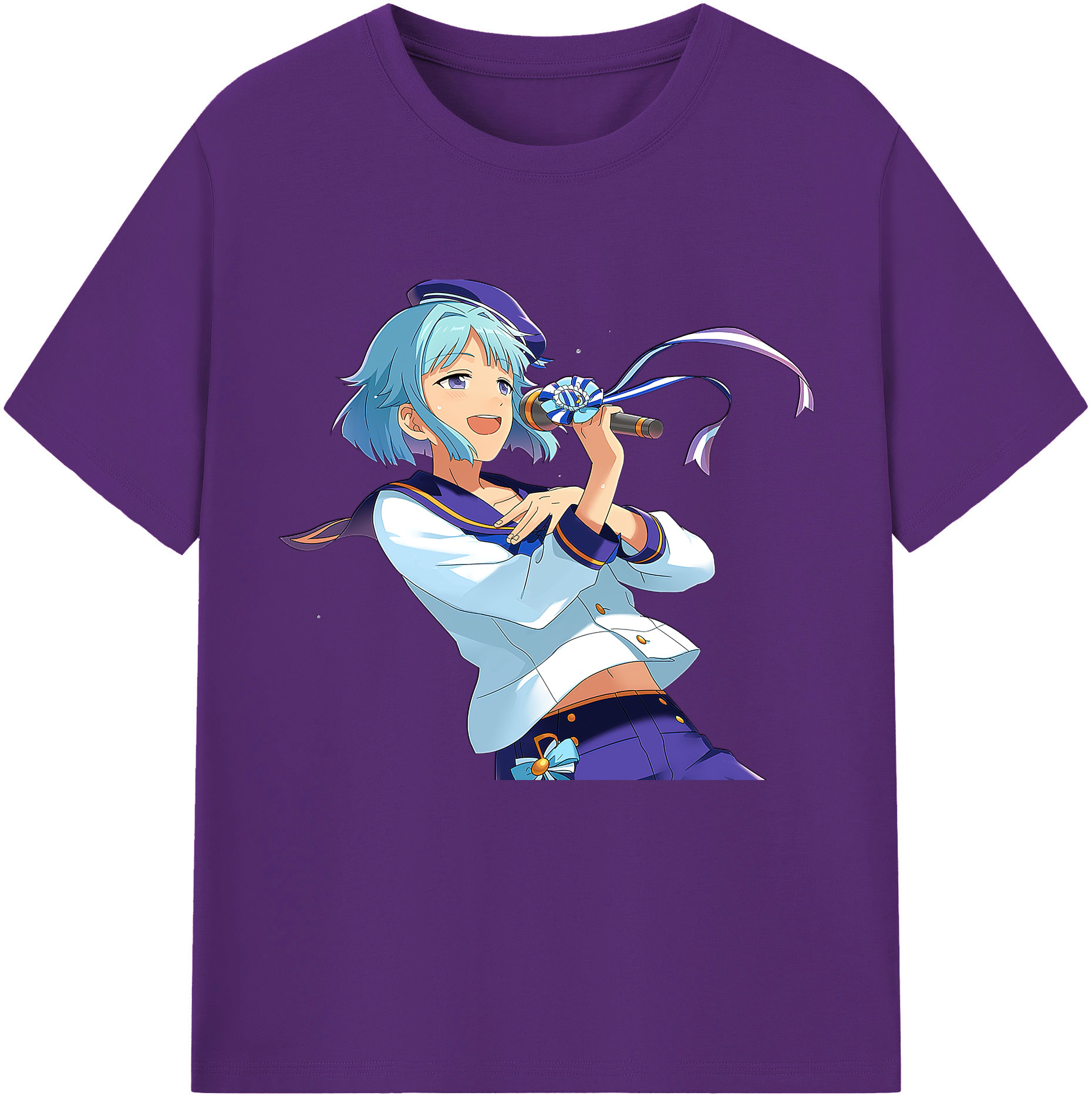 （画像用） あんさんぶるスターズ! Ensemble Stars 綿100％半袖Tシャツ（フロントプリント）