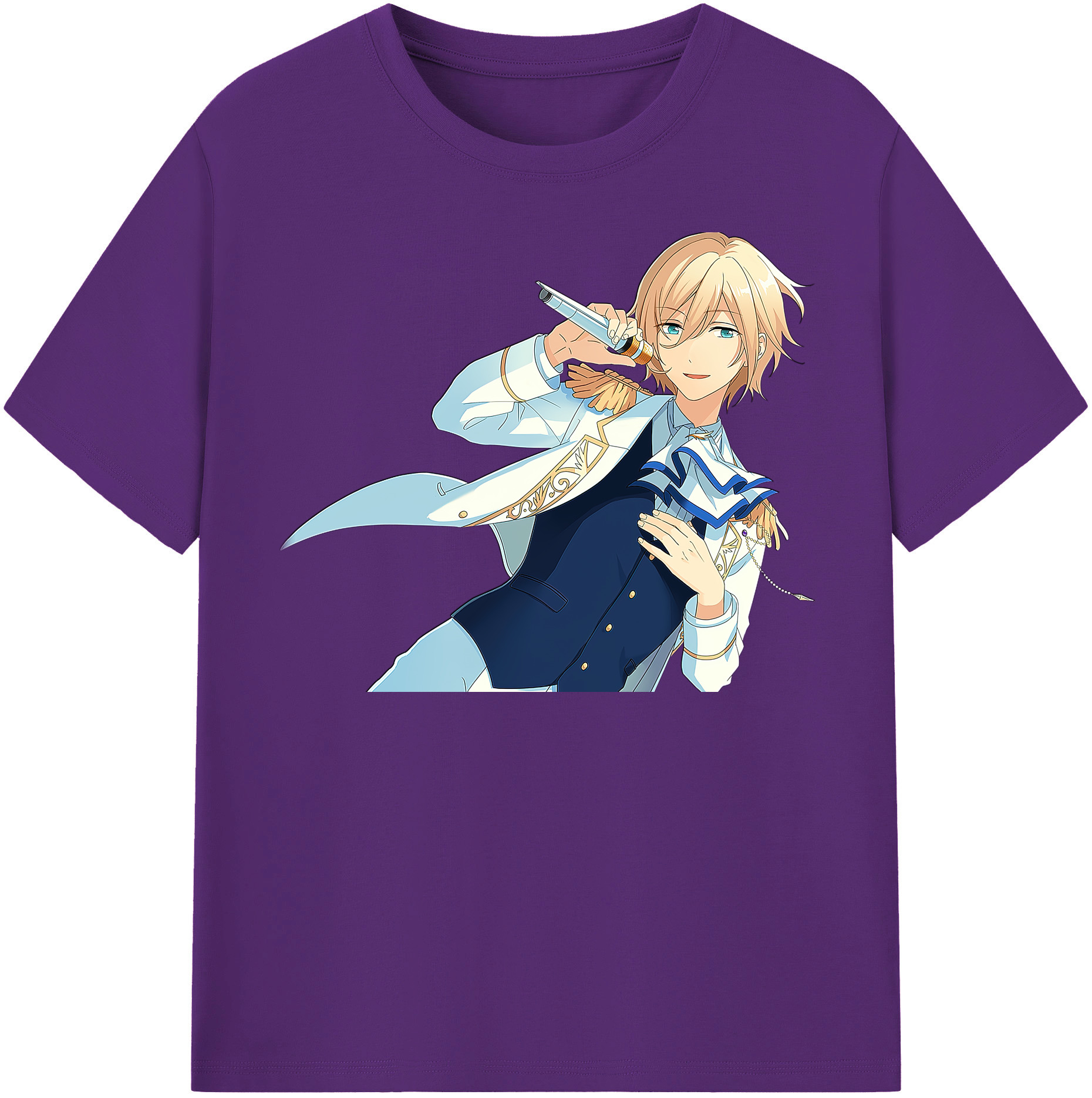 （画像用） あんさんぶるスターズ! Ensemble Stars 綿100％半袖Tシャツ（フロントプリント）