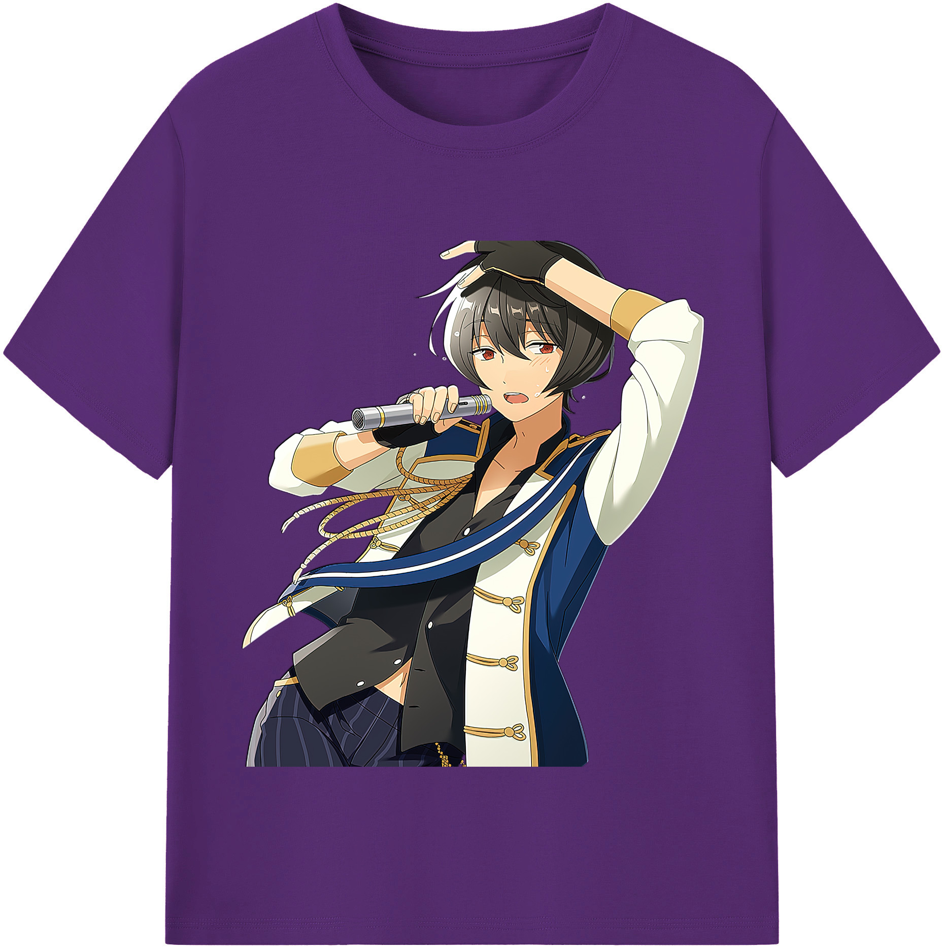 （画像用） あんさんぶるスターズ! Ensemble Stars 綿100％半袖Tシャツ（フロントプリント）