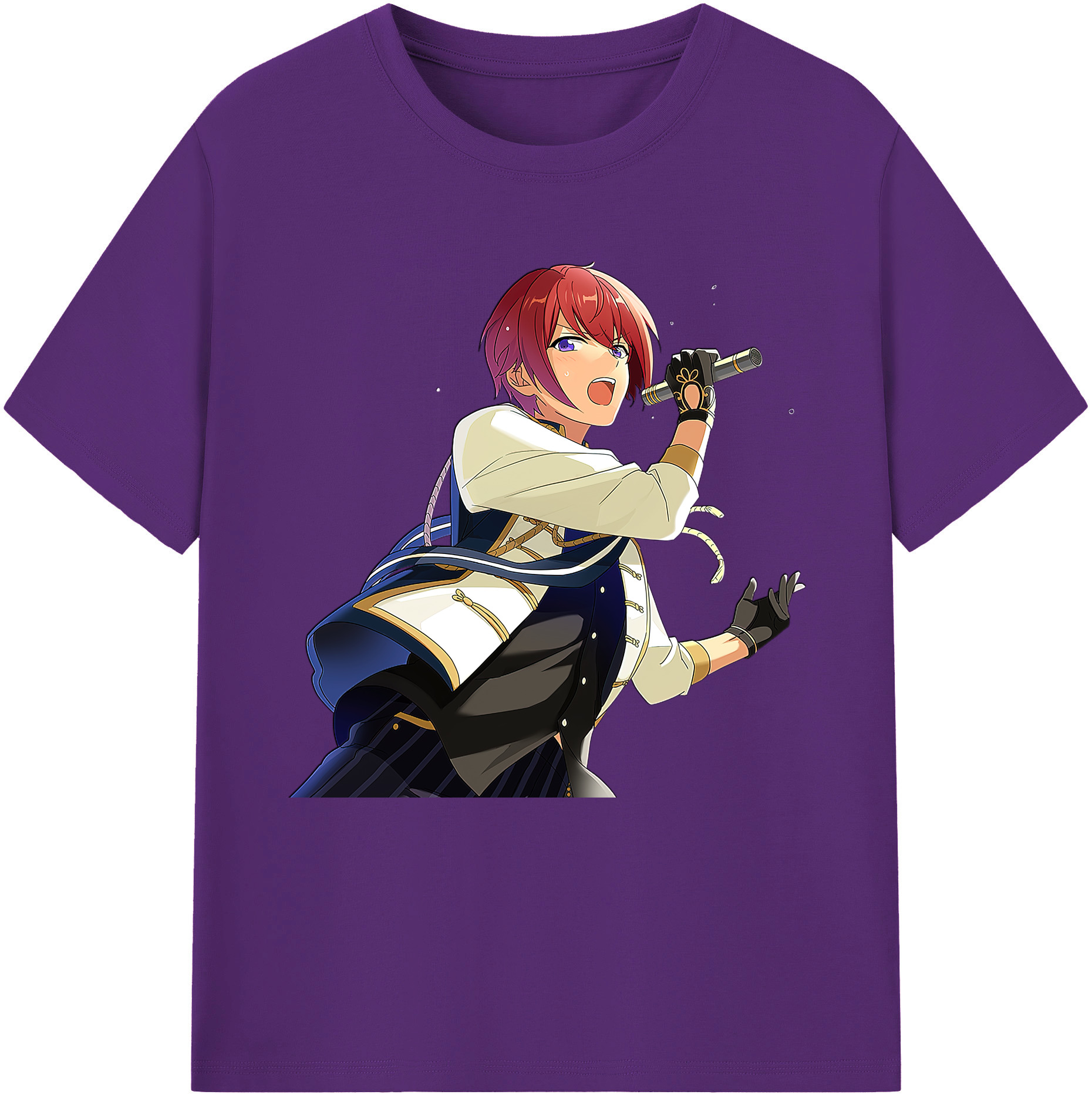（画像用） あんさんぶるスターズ! Ensemble Stars 綿100％半袖Tシャツ（フロントプリント）