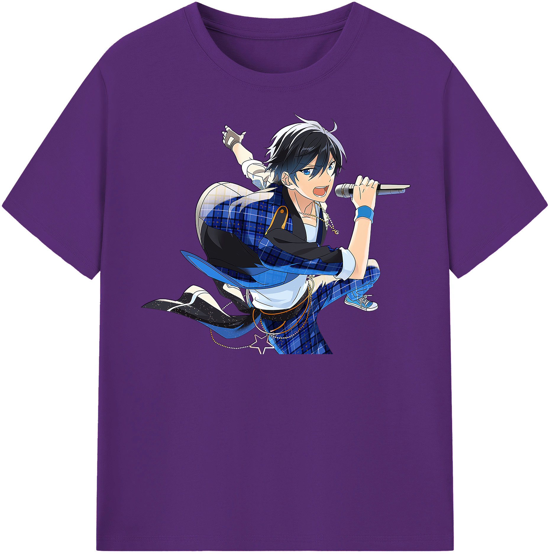 （画像用） あんさんぶるスターズ! Ensemble Stars 綿100％半袖Tシャツ（フロントプリント）