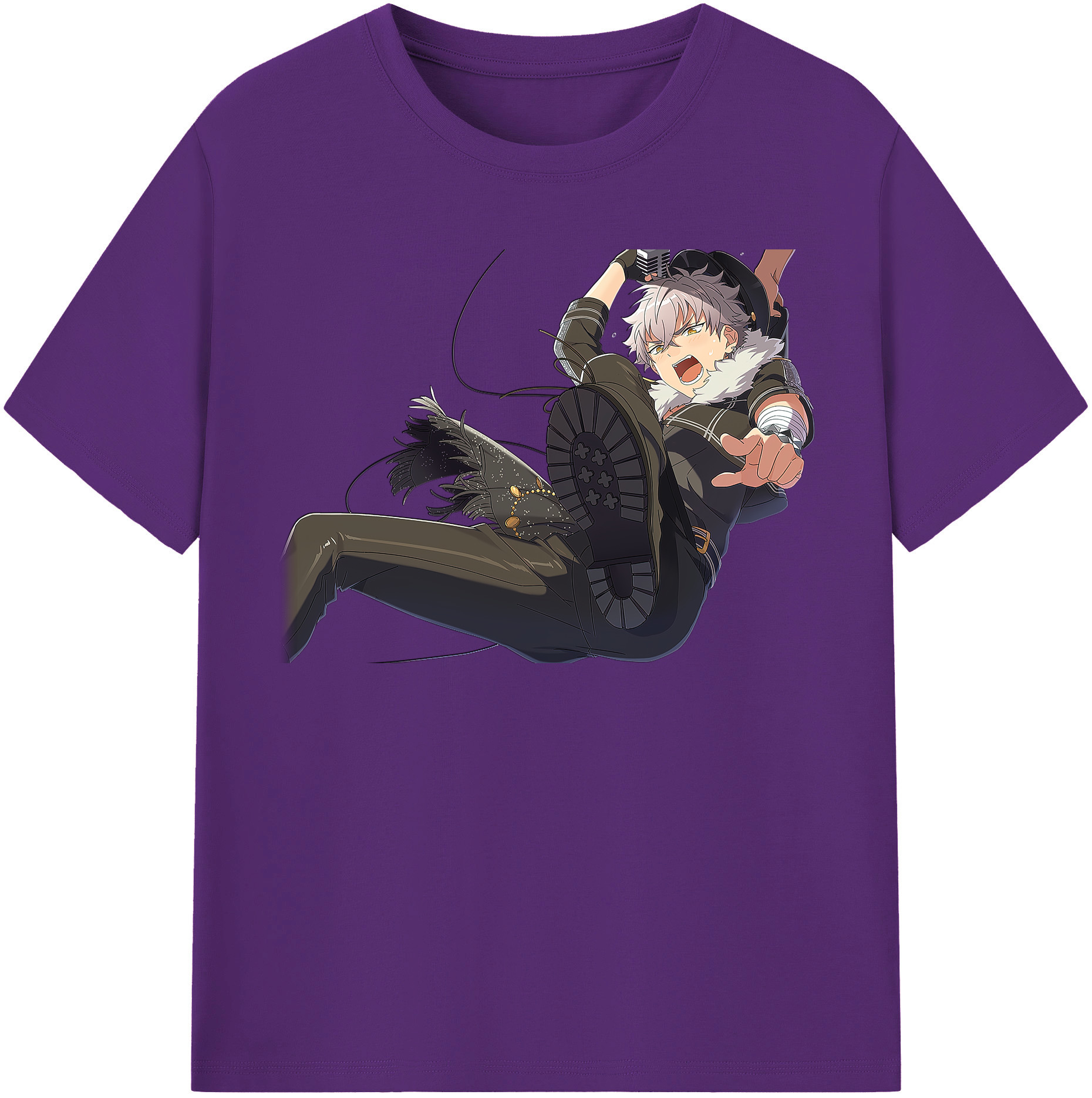 （画像用） あんさんぶるスターズ! Ensemble Stars 綿100％半袖Tシャツ（フロントプリント）