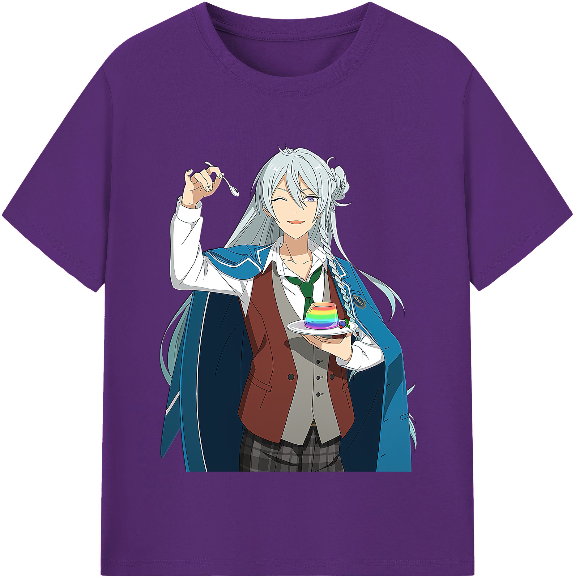 （画像用） あんさんぶるスターズ! Ensemble Stars 綿100％半袖Tシャツ（フロントプリント）