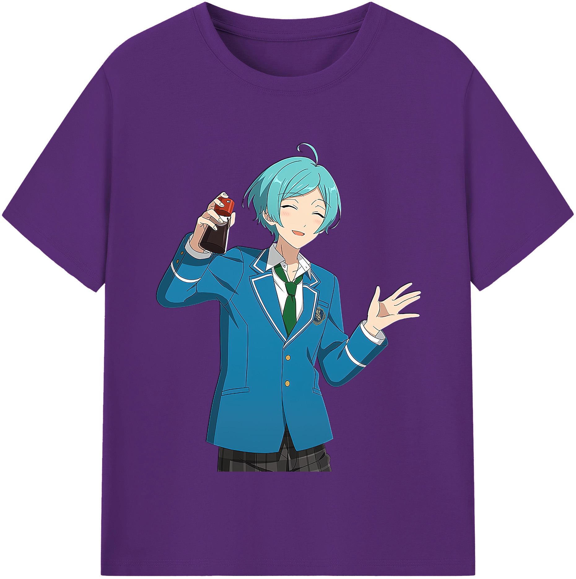 （画像用） あんさんぶるスターズ! Ensemble Stars 綿100％半袖Tシャツ（フロントプリント）