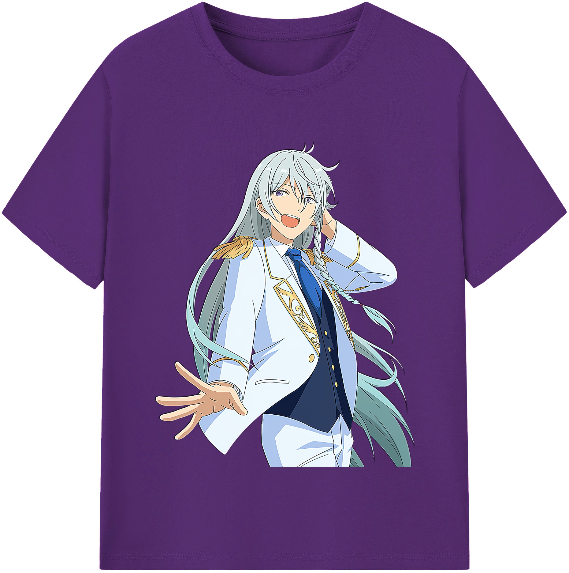 （画像用） あんさんぶるスターズ! Ensemble Stars 綿100％半袖Tシャツ（フロントプリント）