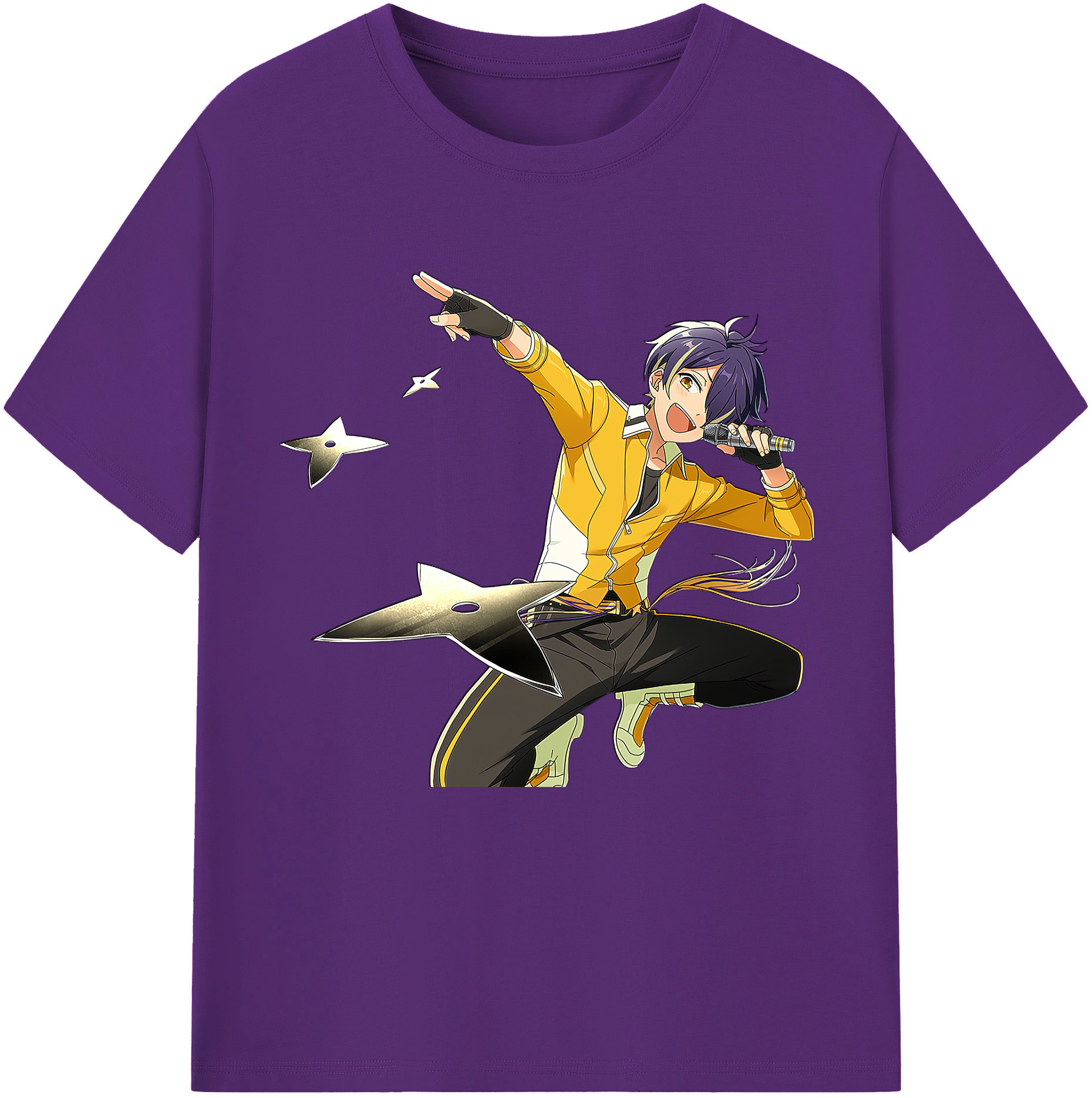 （画像用） あんさんぶるスターズ! Ensemble Stars 綿100％半袖Tシャツ（フロントプリント）