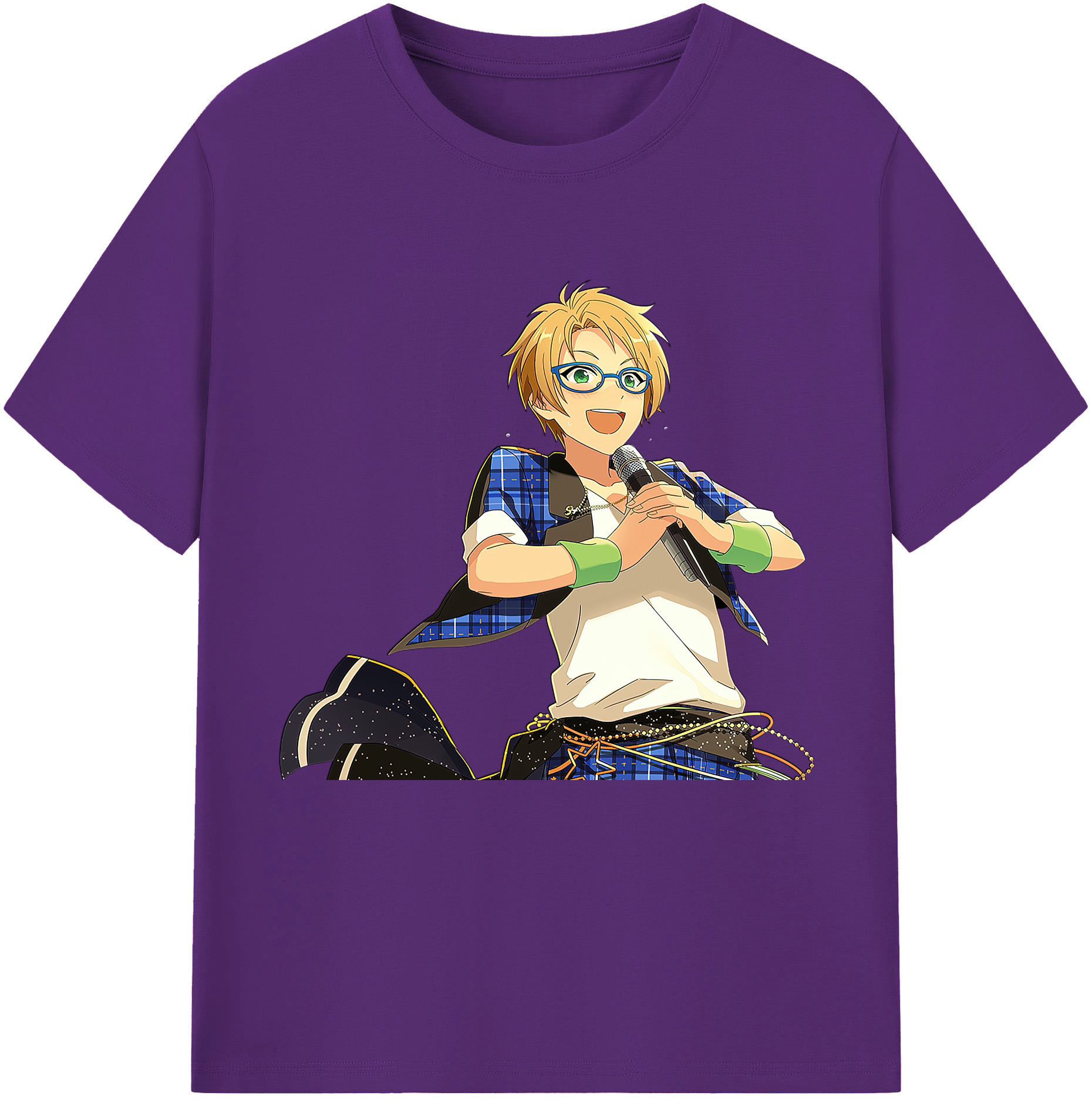 （画像用） あんさんぶるスターズ! Ensemble Stars 綿100％半袖Tシャツ（フロントプリント）