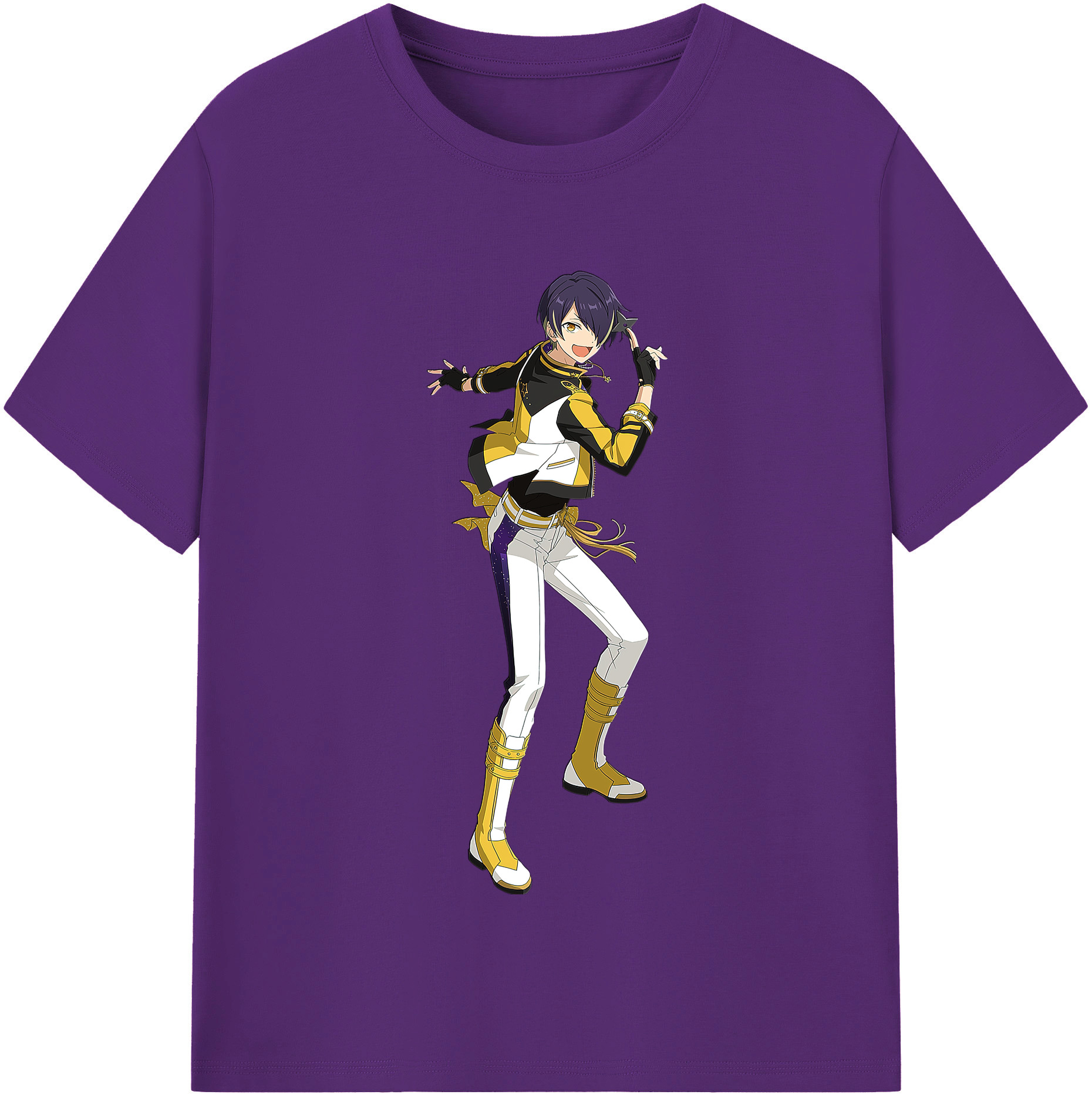 （画像用） あんさんぶるスターズ! Ensemble Stars 綿100％半袖Tシャツ（フロントプリント）