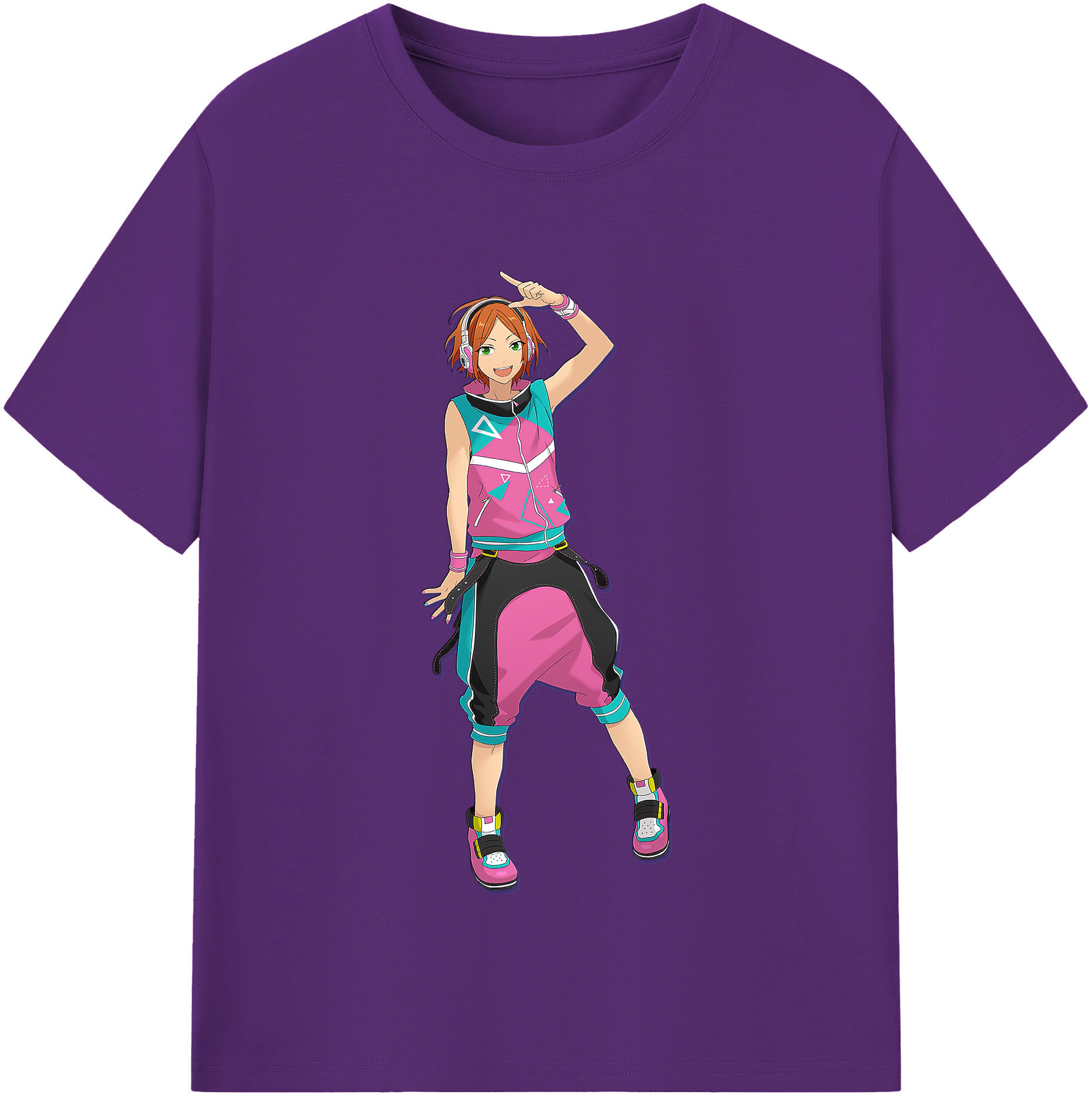 （画像用） あんさんぶるスターズ! Ensemble Stars 綿100％半袖Tシャツ（フロントプリント）