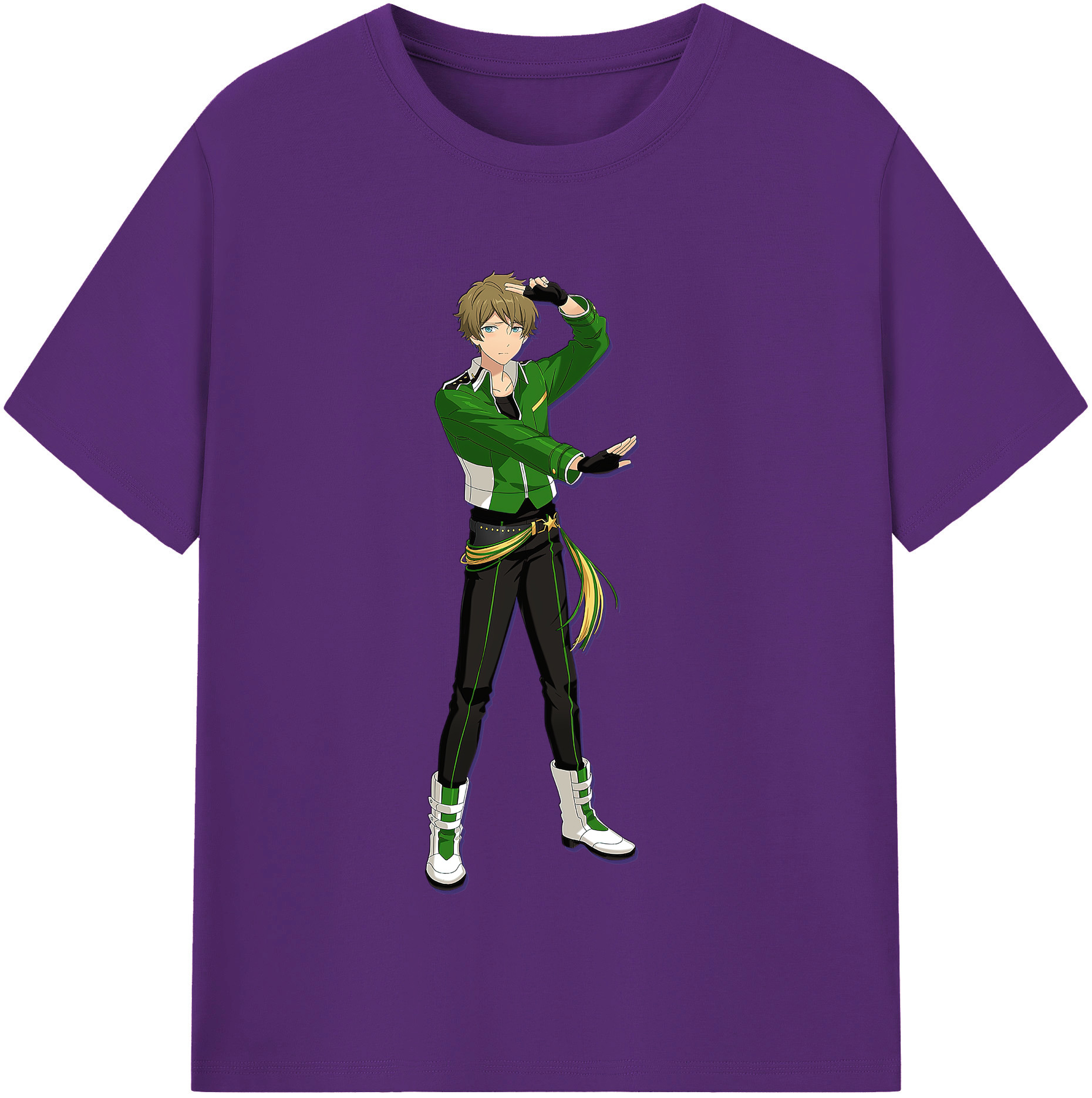 （画像用） あんさんぶるスターズ! Ensemble Stars 綿100％半袖Tシャツ（フロントプリント）