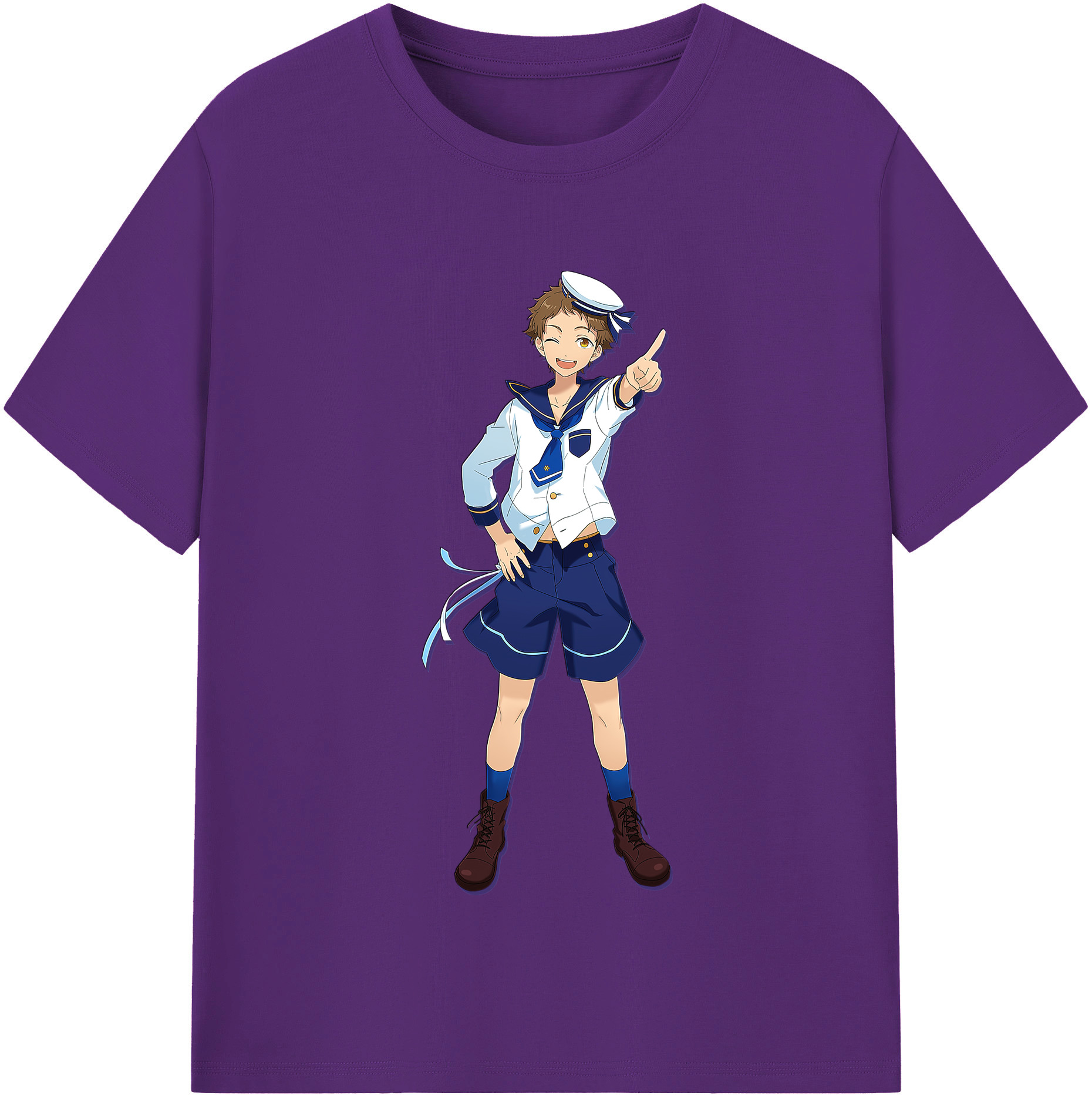 （画像用） あんさんぶるスターズ! Ensemble Stars 綿100％半袖Tシャツ（フロントプリント）