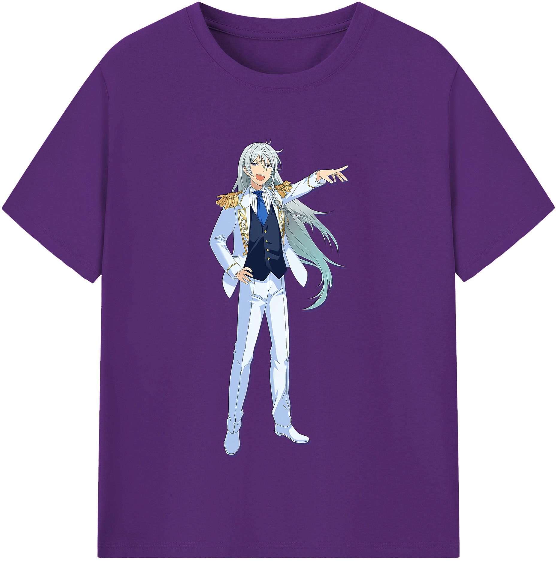 （画像用） あんさんぶるスターズ! Ensemble Stars 綿100％半袖Tシャツ（フロントプリント）