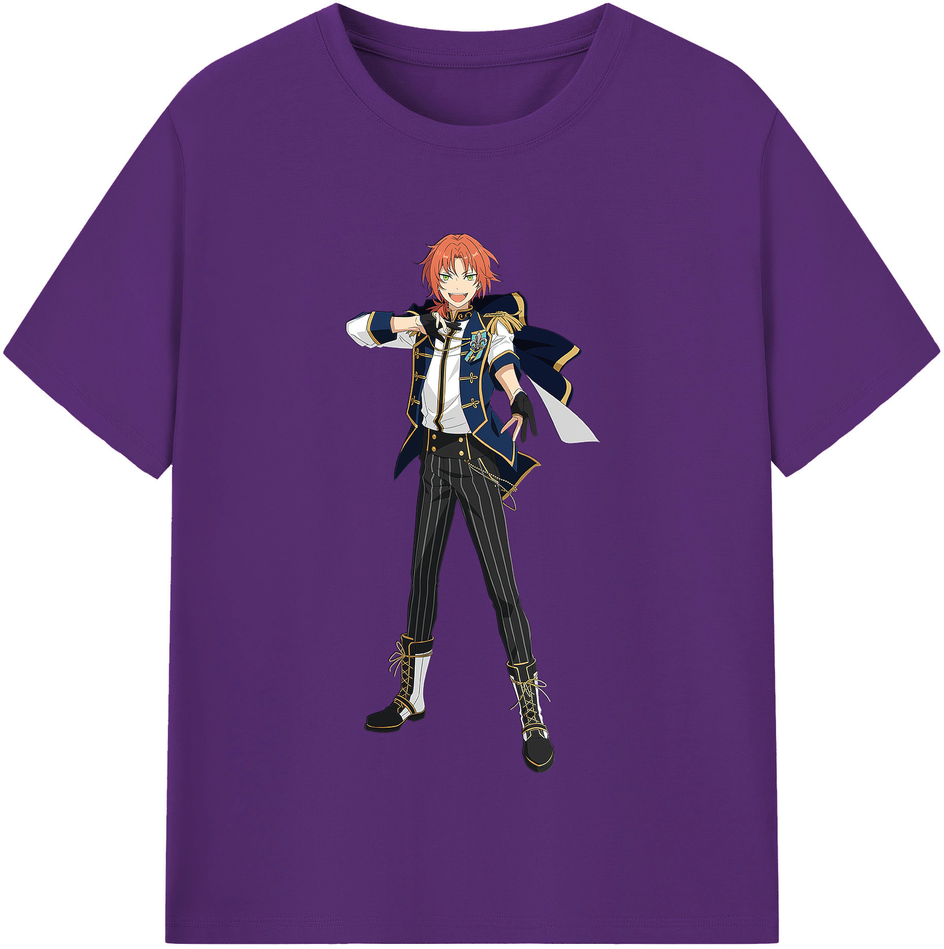 （画像用） あんさんぶるスターズ! Ensemble Stars 綿100％半袖Tシャツ（フロントプリント）