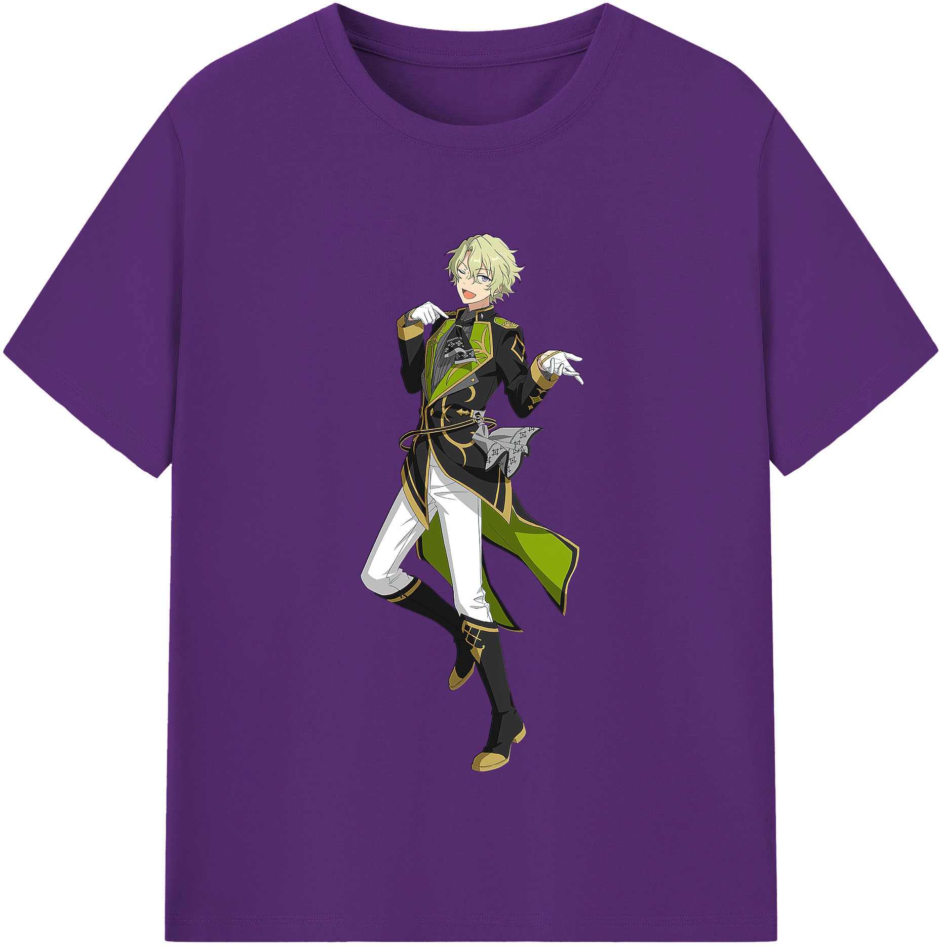 （画像用） あんさんぶるスターズ! Ensemble Stars 綿100％半袖Tシャツ（フロントプリント）