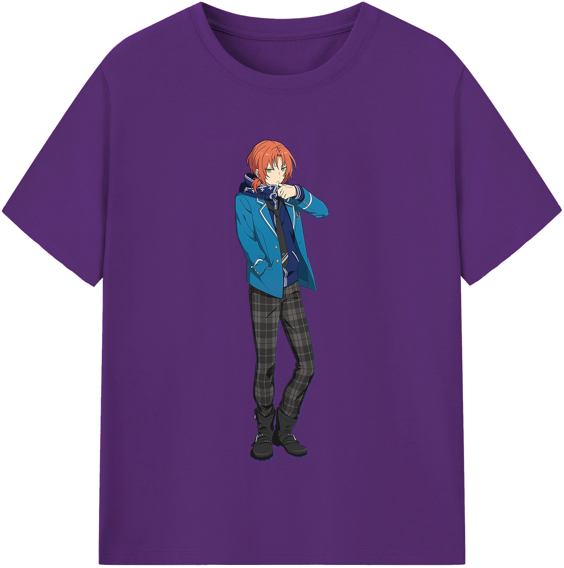 （画像用） あんさんぶるスターズ! Ensemble Stars 綿100％半袖Tシャツ（フロントプリント）