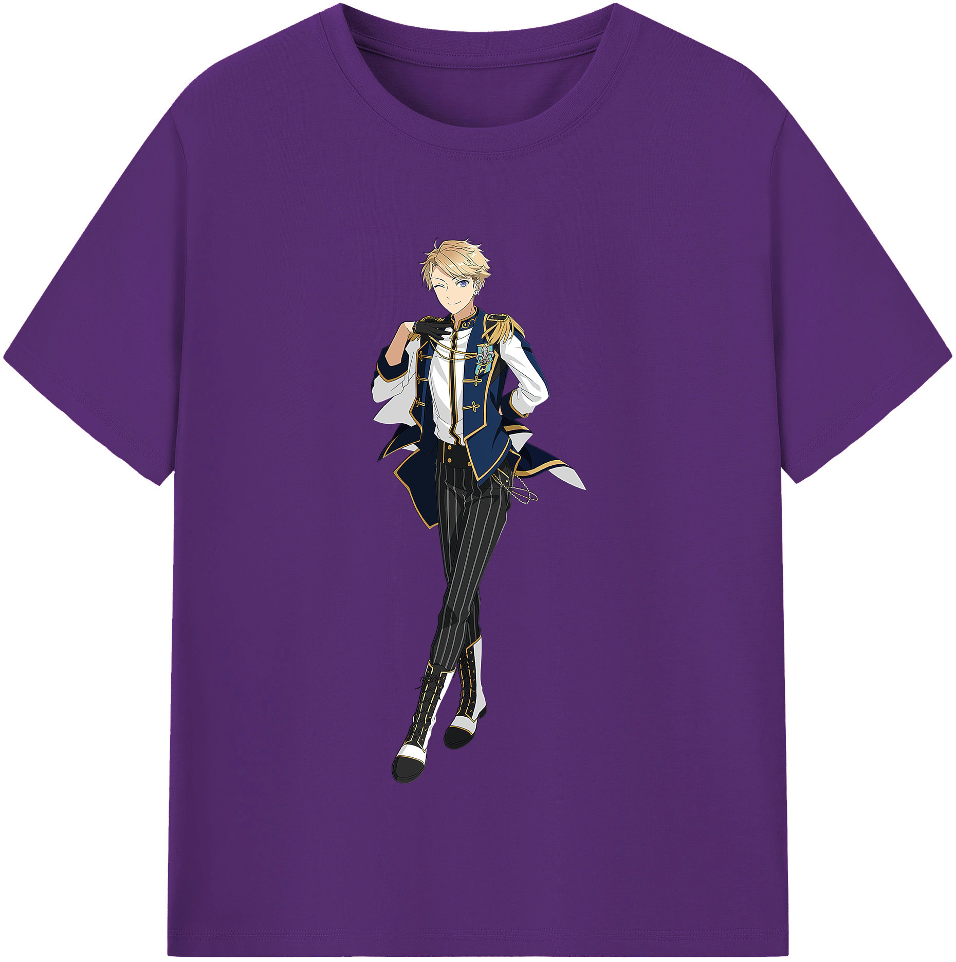 （画像用） あんさんぶるスターズ! Ensemble Stars 綿100％半袖Tシャツ（フロントプリント）