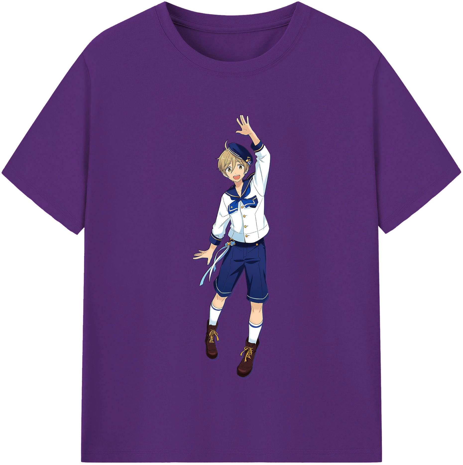 （画像用） あんさんぶるスターズ! Ensemble Stars 綿100％半袖Tシャツ（フロントプリント）