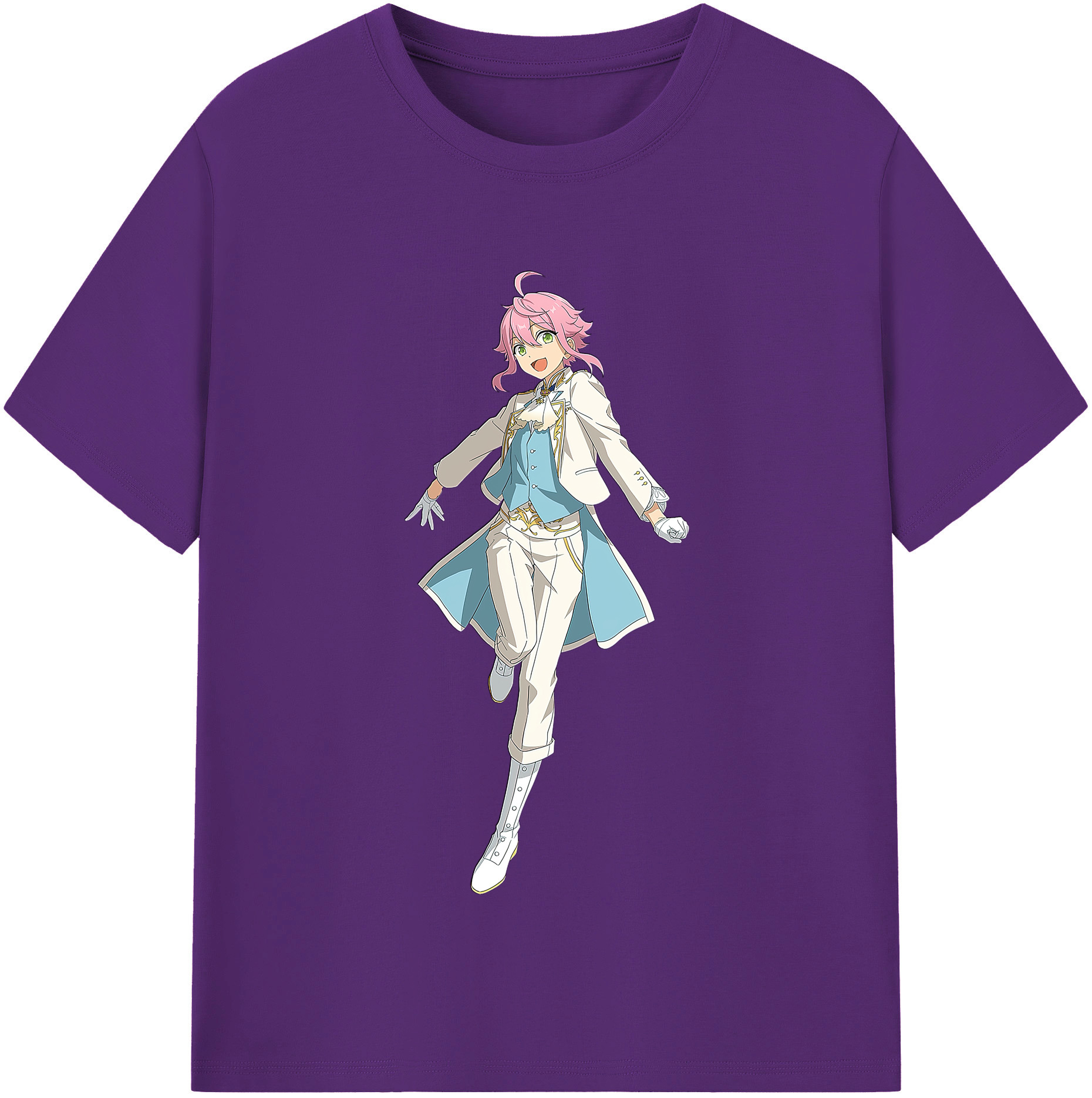 （画像用） あんさんぶるスターズ! Ensemble Stars 綿100％半袖Tシャツ（フロントプリント）
