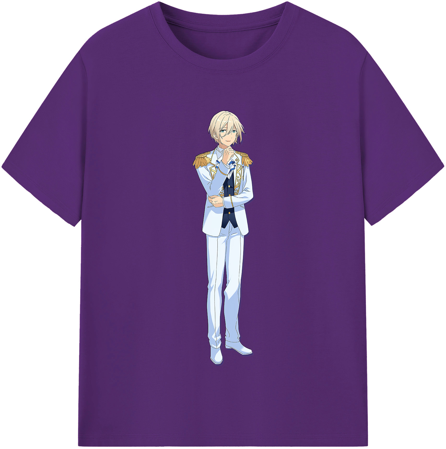 （画像用） あんさんぶるスターズ! Ensemble Stars 綿100％半袖Tシャツ（フロントプリント）