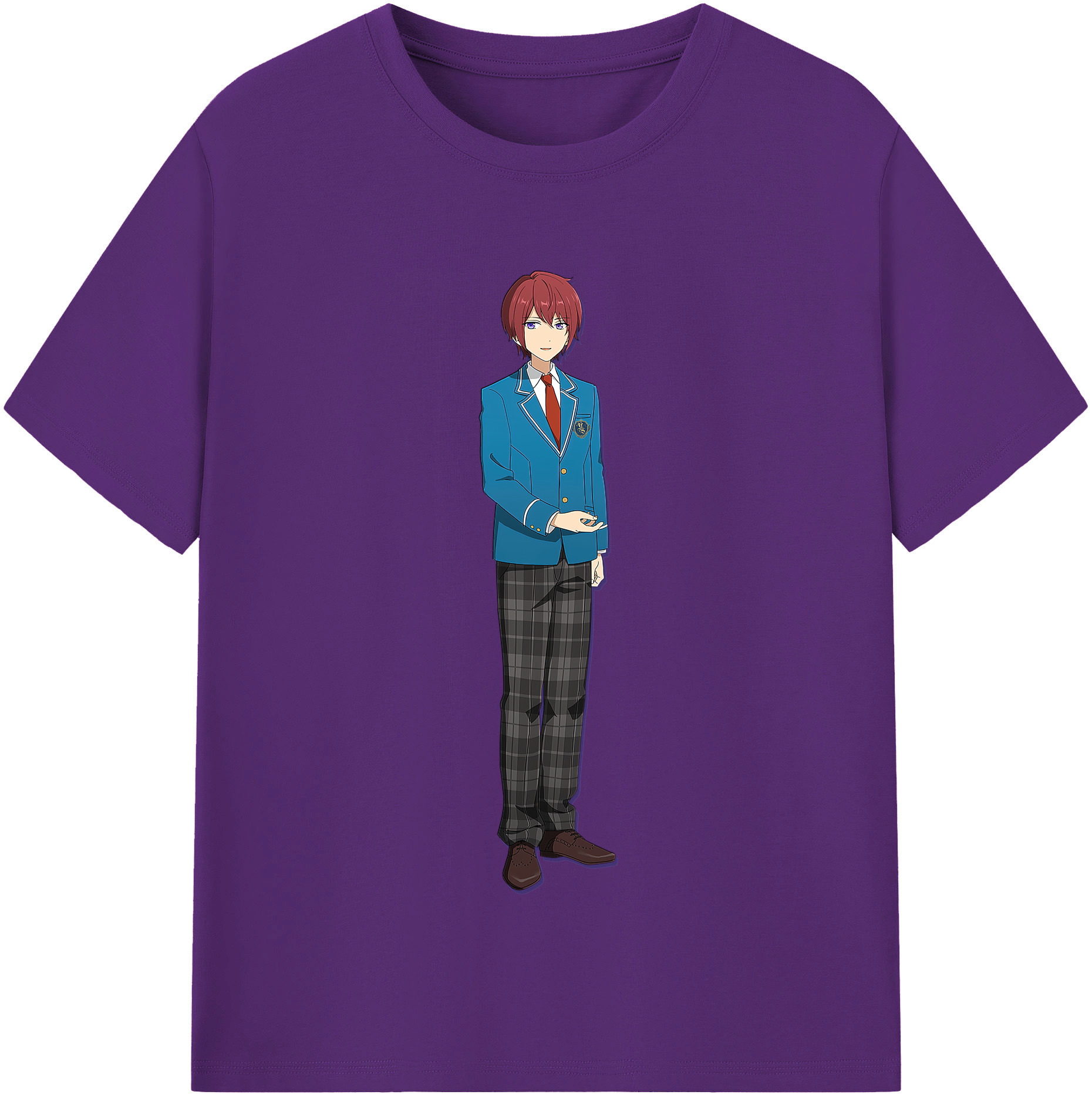 （画像用） あんさんぶるスターズ! Ensemble Stars 綿100％半袖Tシャツ（フロントプリント）