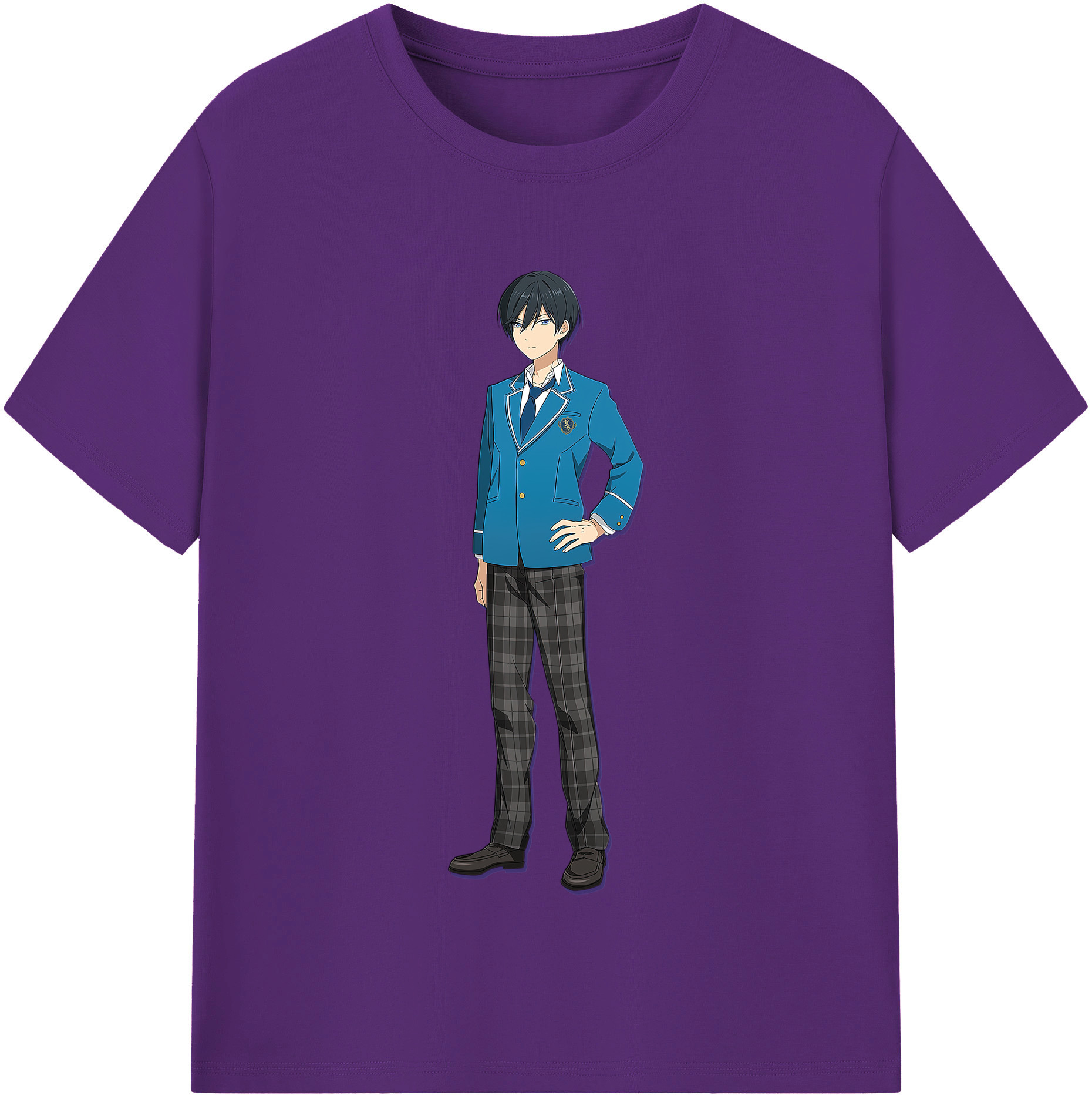 （画像用） あんさんぶるスターズ! Ensemble Stars 綿100％半袖Tシャツ（フロントプリント）