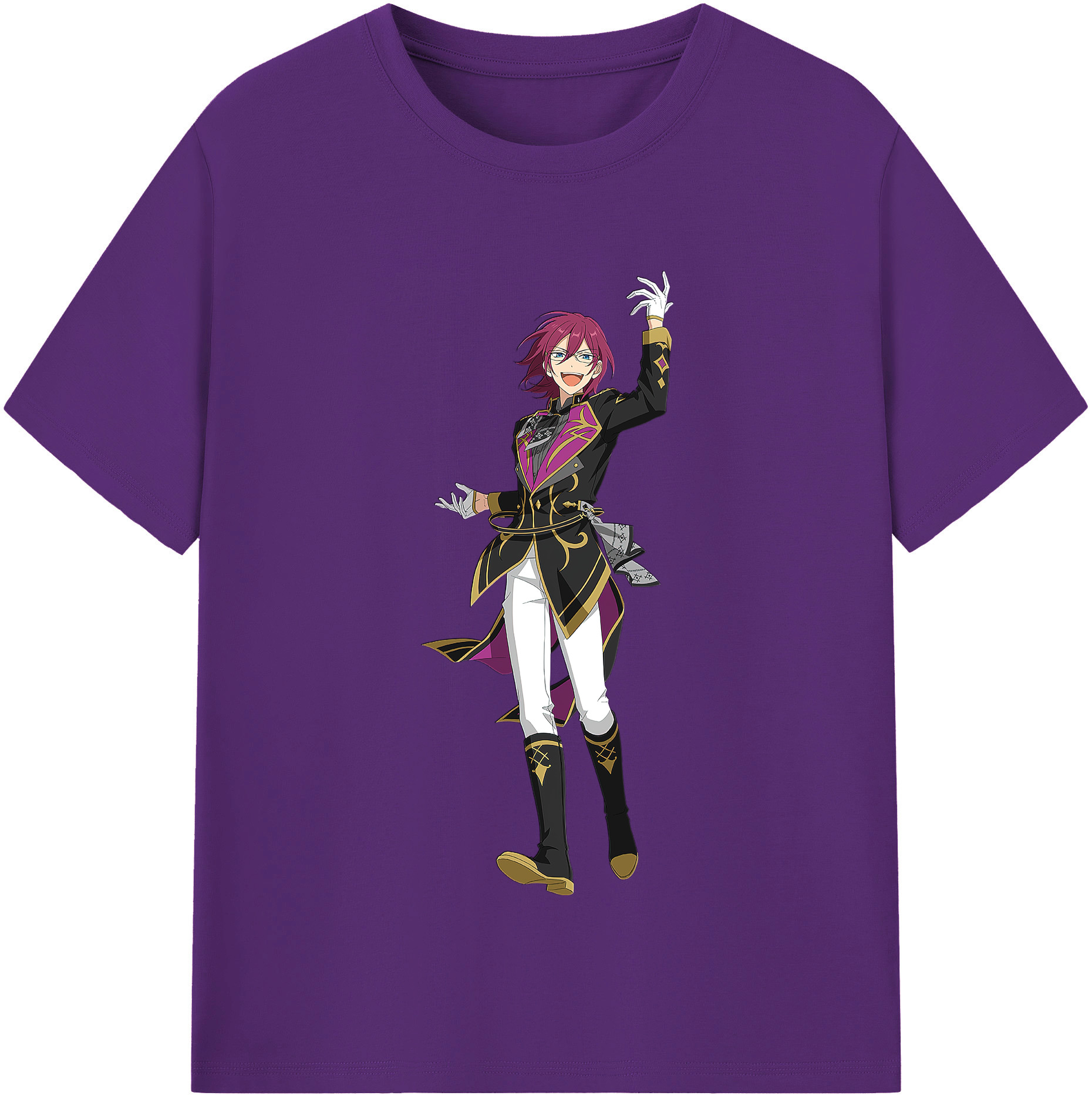 （画像用） あんさんぶるスターズ! Ensemble Stars 綿100％半袖Tシャツ（フロントプリント）